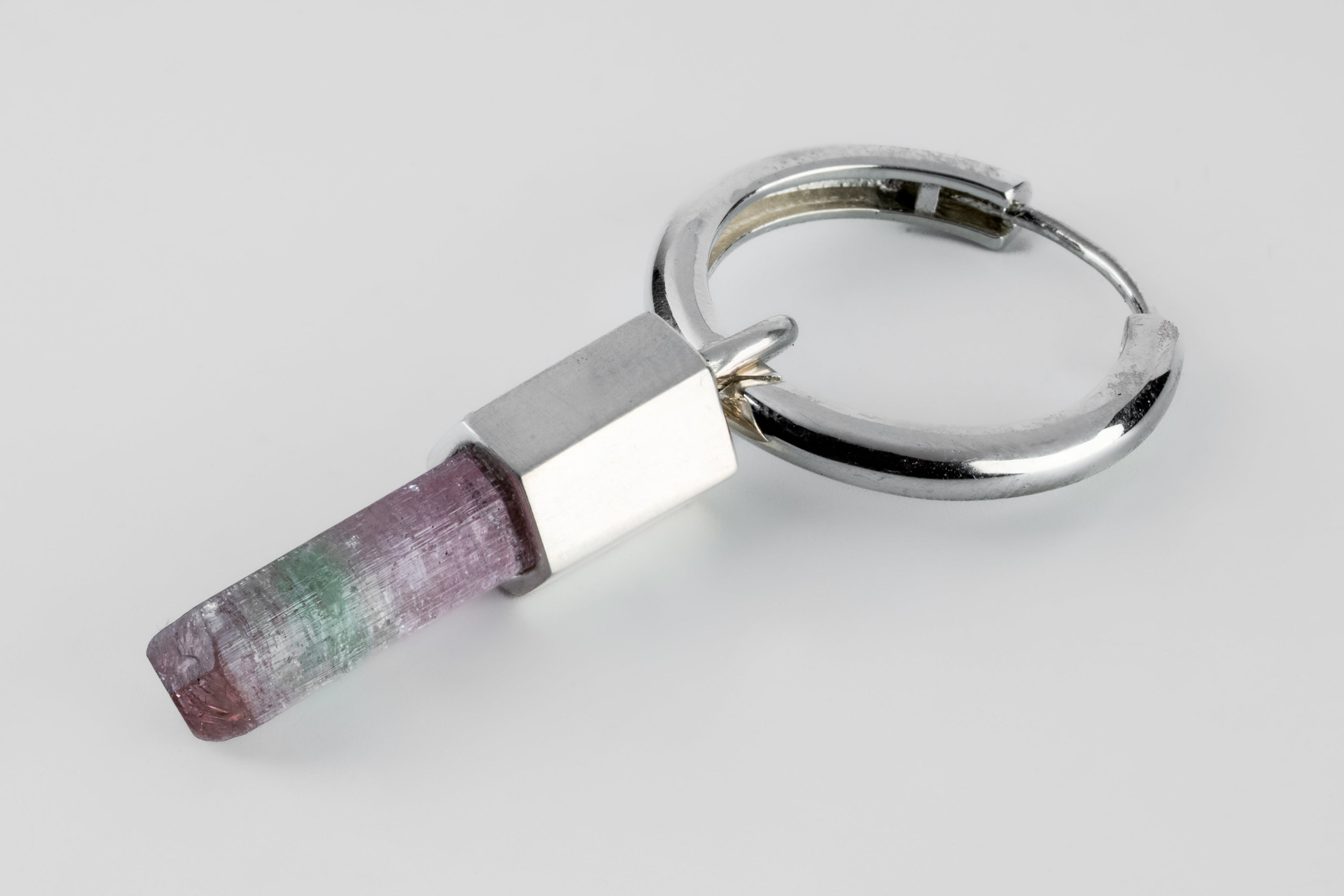 Hoop Earring v2 (Small, Dangle Var., Elbaite, PA+ELB)