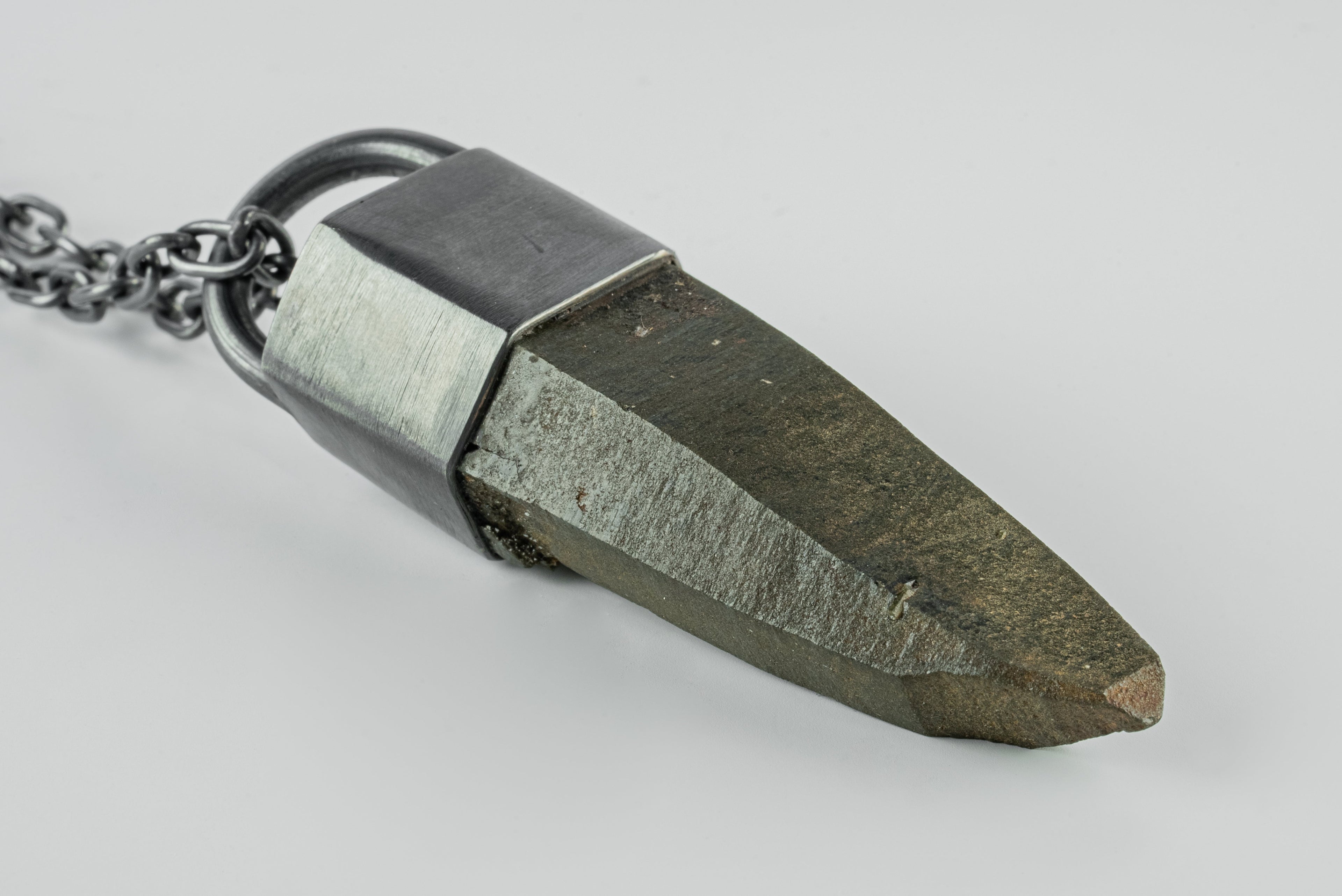 Talisman Necklace (Chlorite Included Quartz, KA+CIQ)
