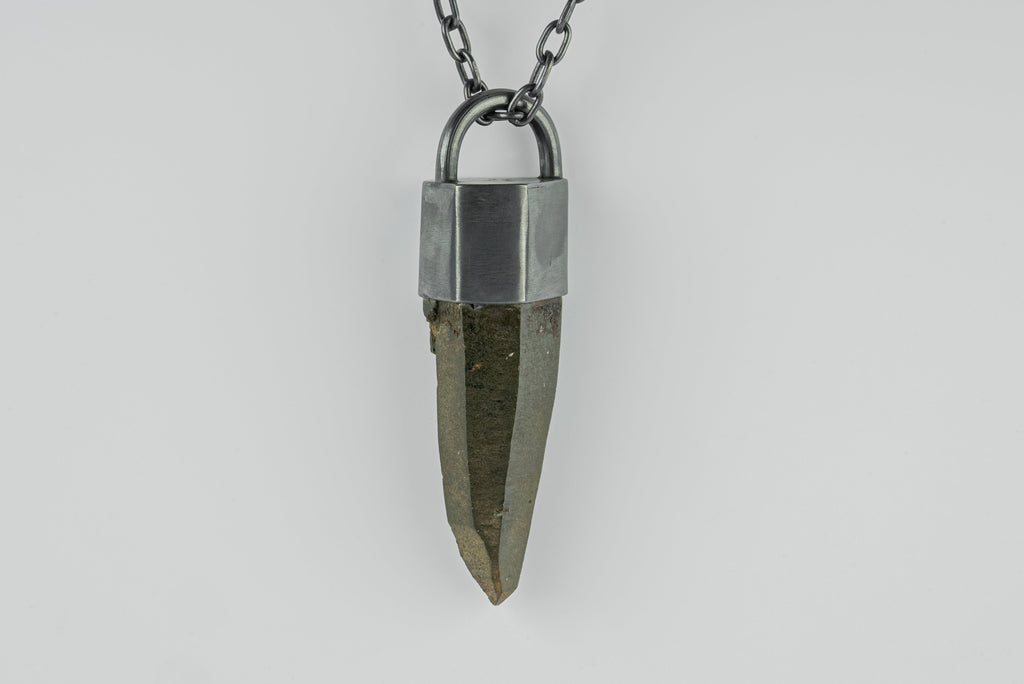 Talisman Necklace (Chlorite Included Quartz, KA+CIQ)