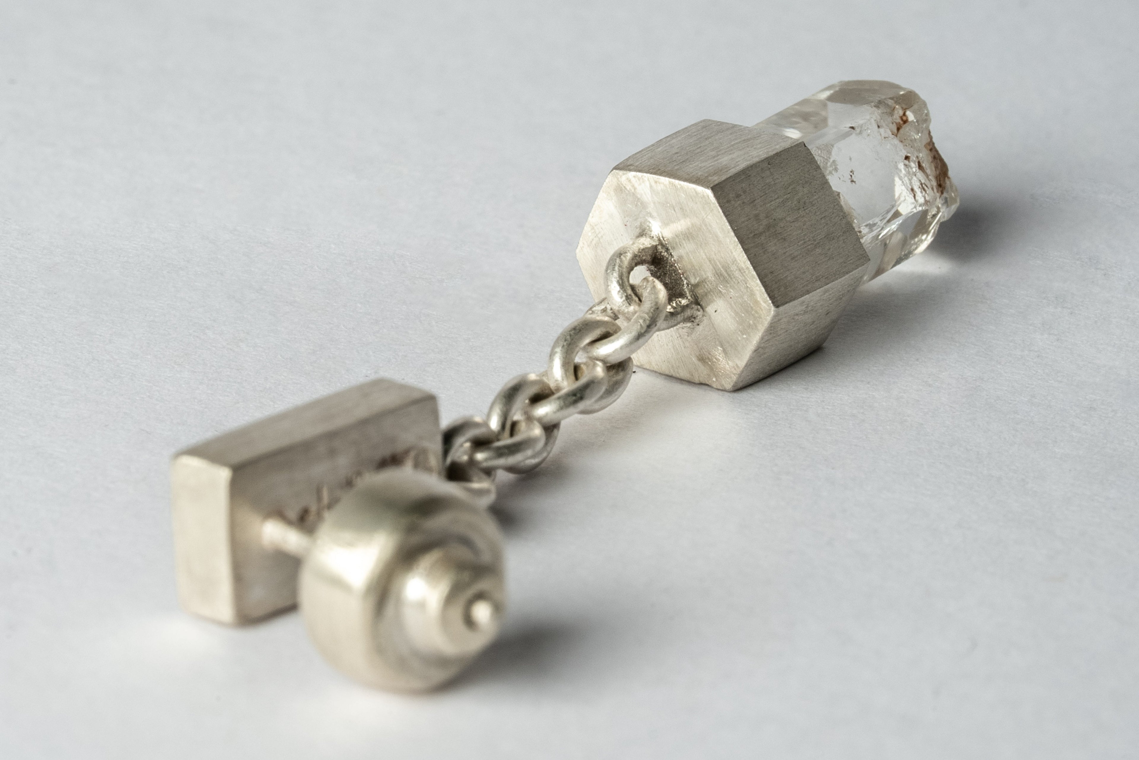 Talisman Dangle Earring (Phenakite, MA+PHE)