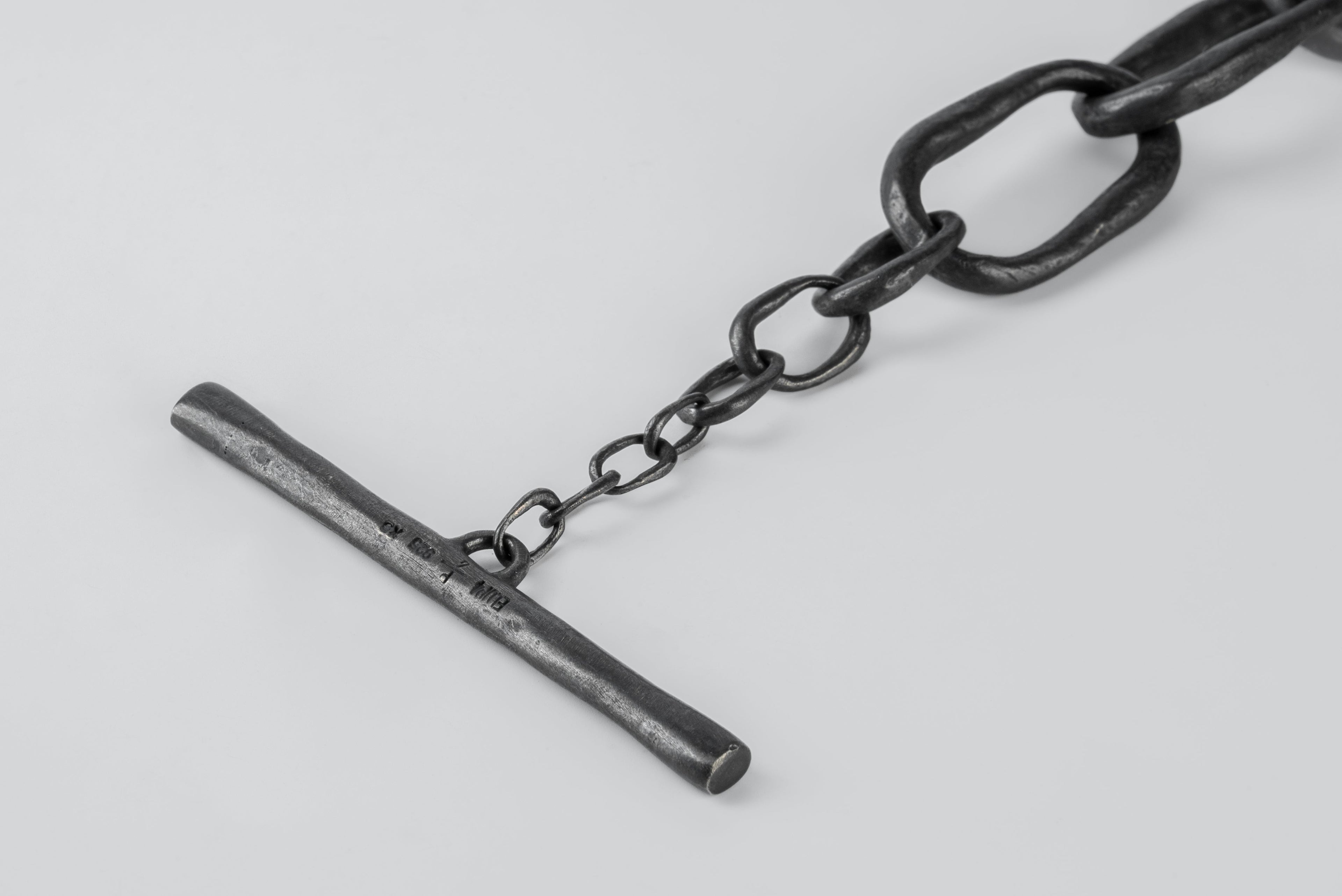 Roman Toggle Chain Bracelet (Small Links, KA)