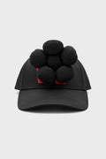 FLOWER CAP BLACK
