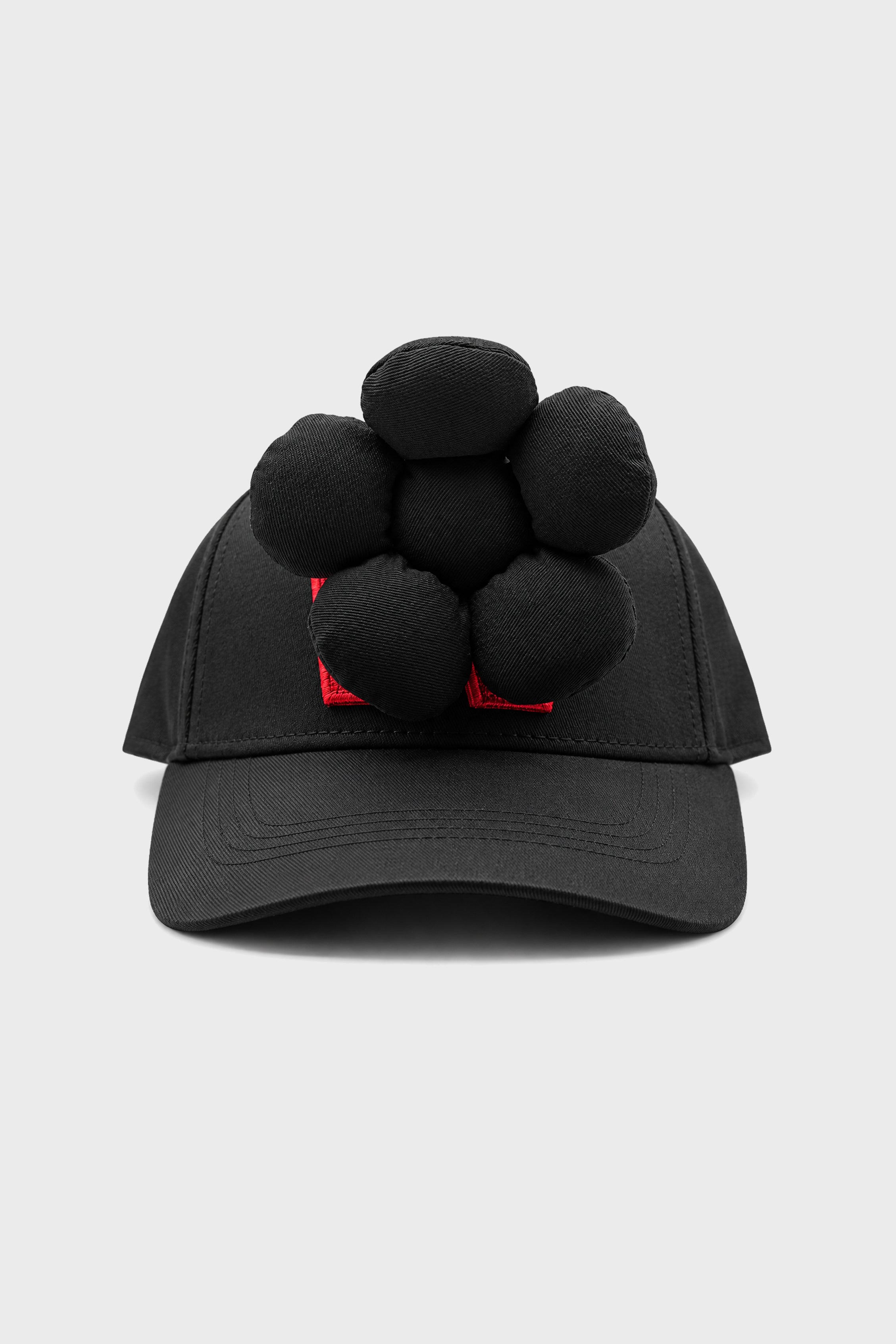 FLOWER CAP BLACK