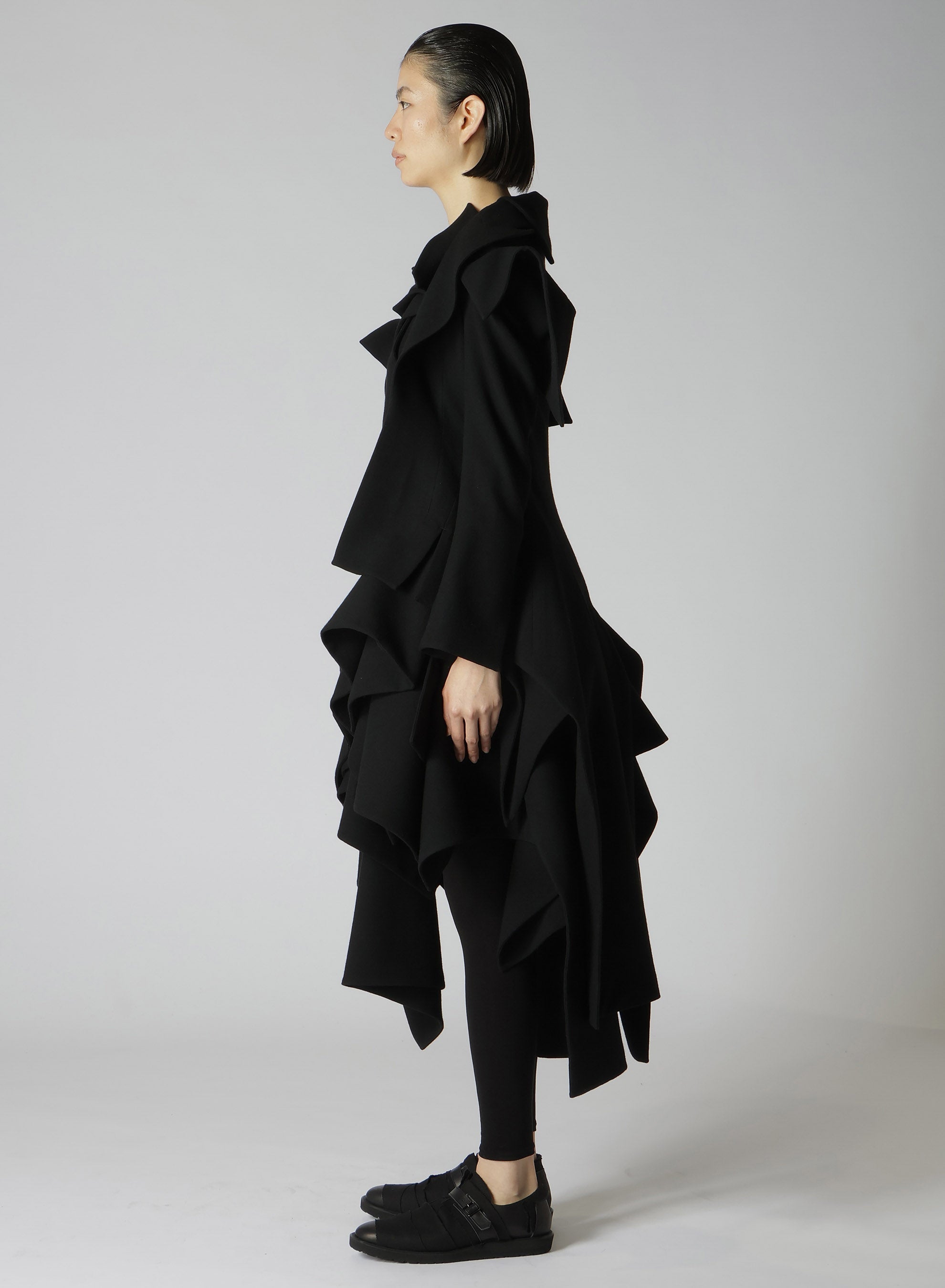 D SLEEVES FLARED JACKET