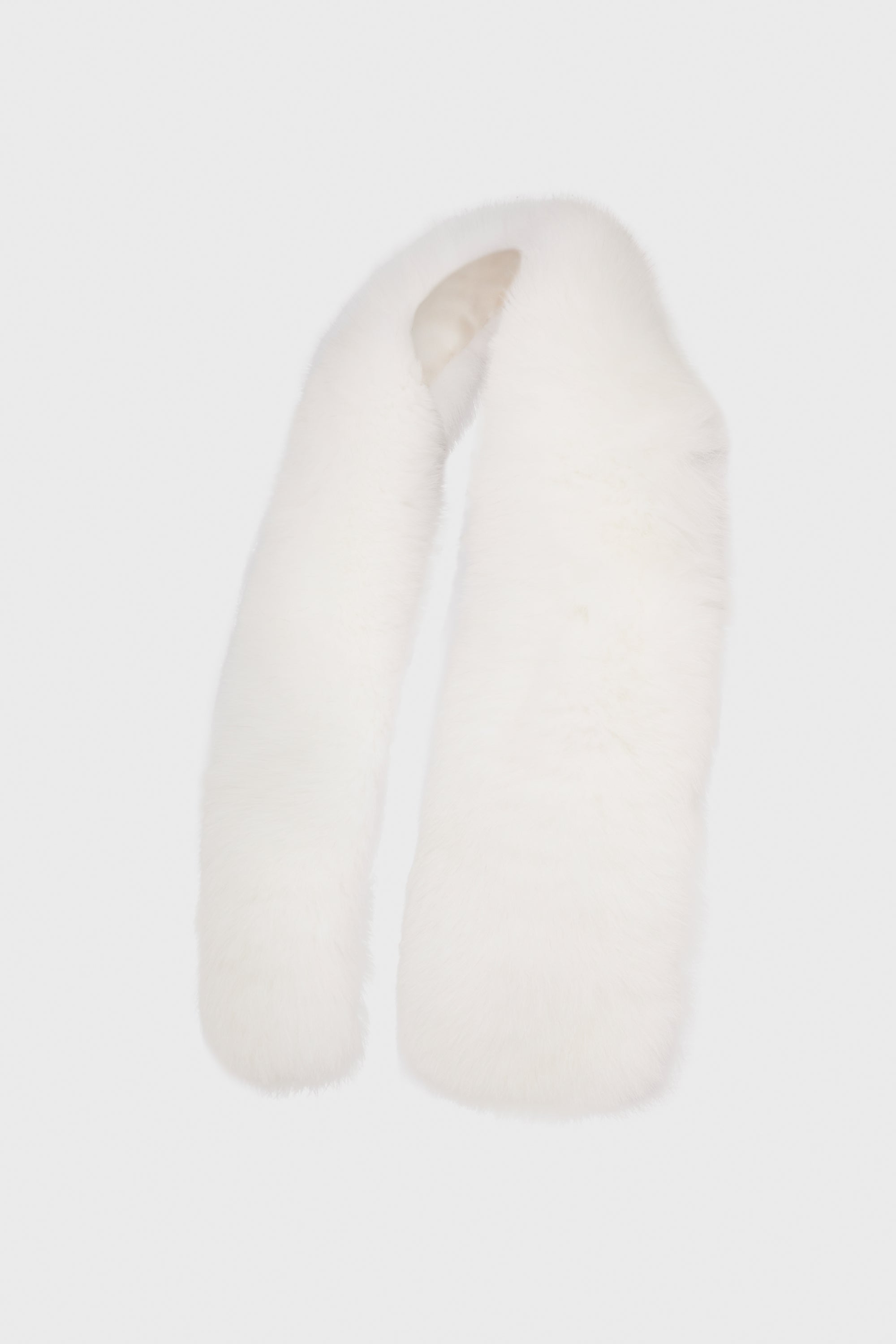 FOX SCARF 110X18CM WHITE