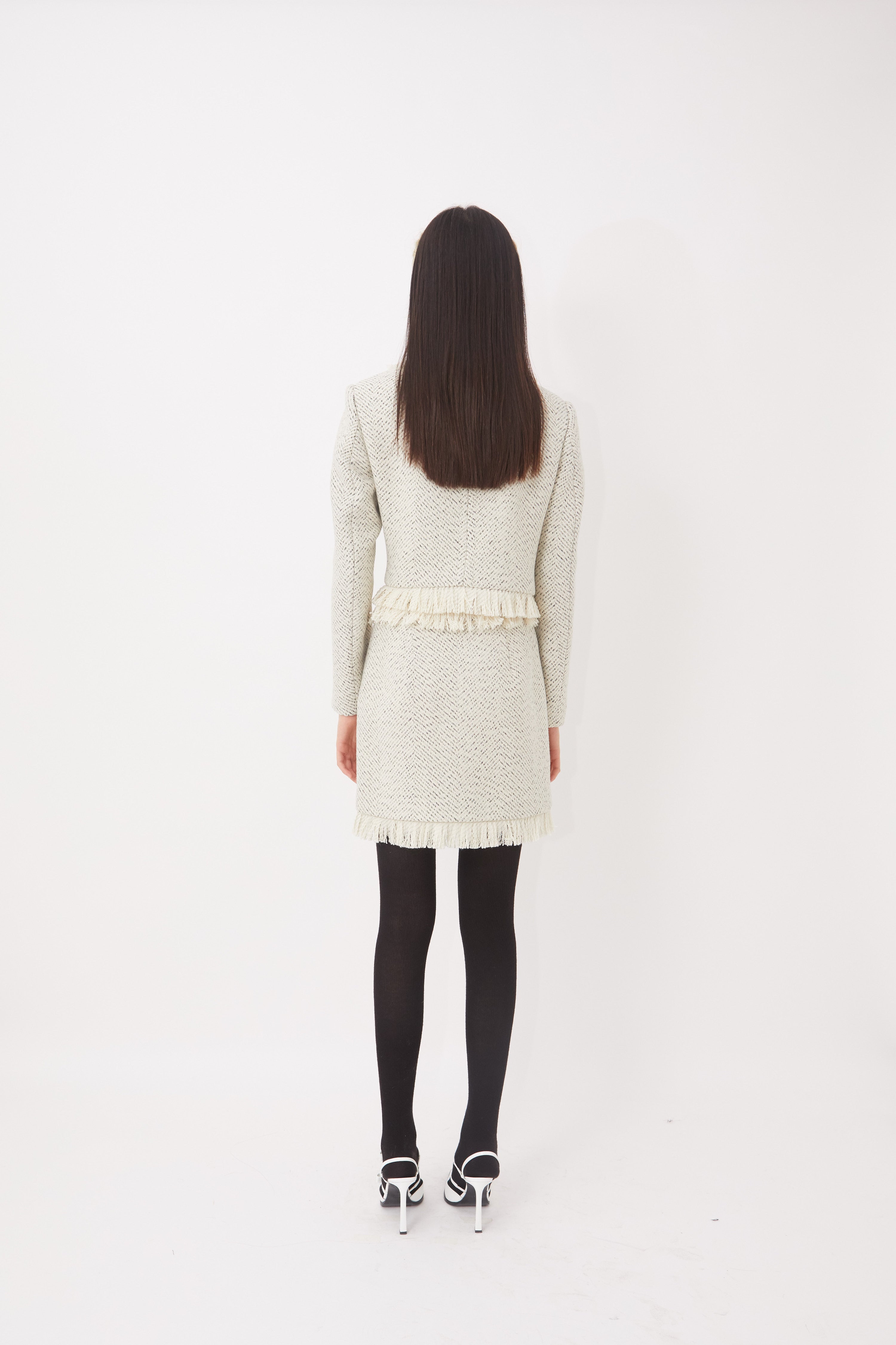 VENUS CROPPED JACKET W/ FRINGE