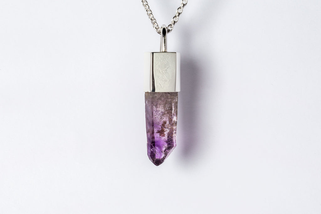 Talisman Necklace SPECIMEN (Brandberg Amethyst Quartz, PA+BAQ)
