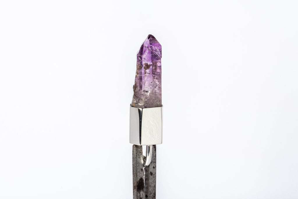 Talisman Necklace SPECIMEN (Brandberg Amethyst Quartz, PA+BAQ)