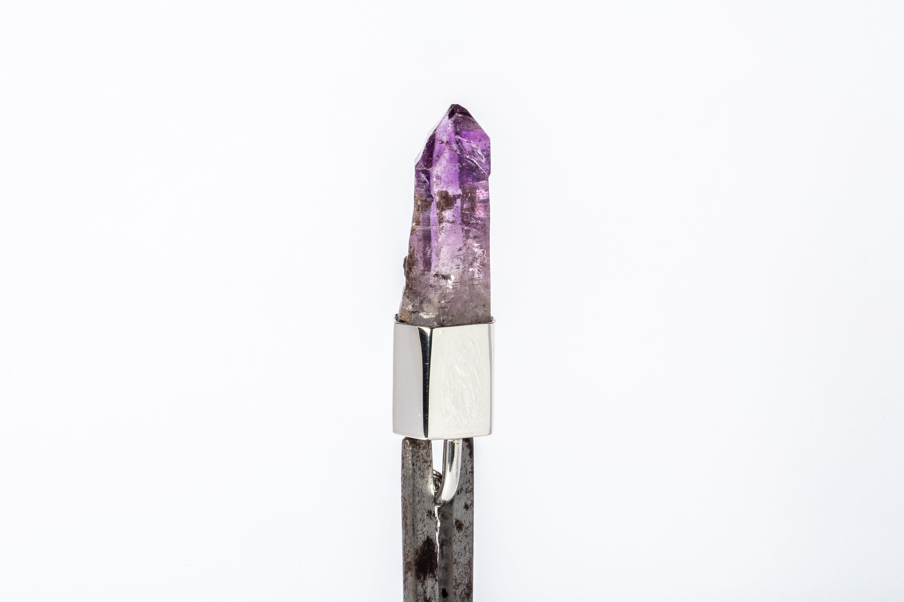 Talisman Necklace SPECIMEN (Brandberg Amethyst Quartz, PA+BAQ)