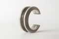 Crescent Channel Bracelet 30MM