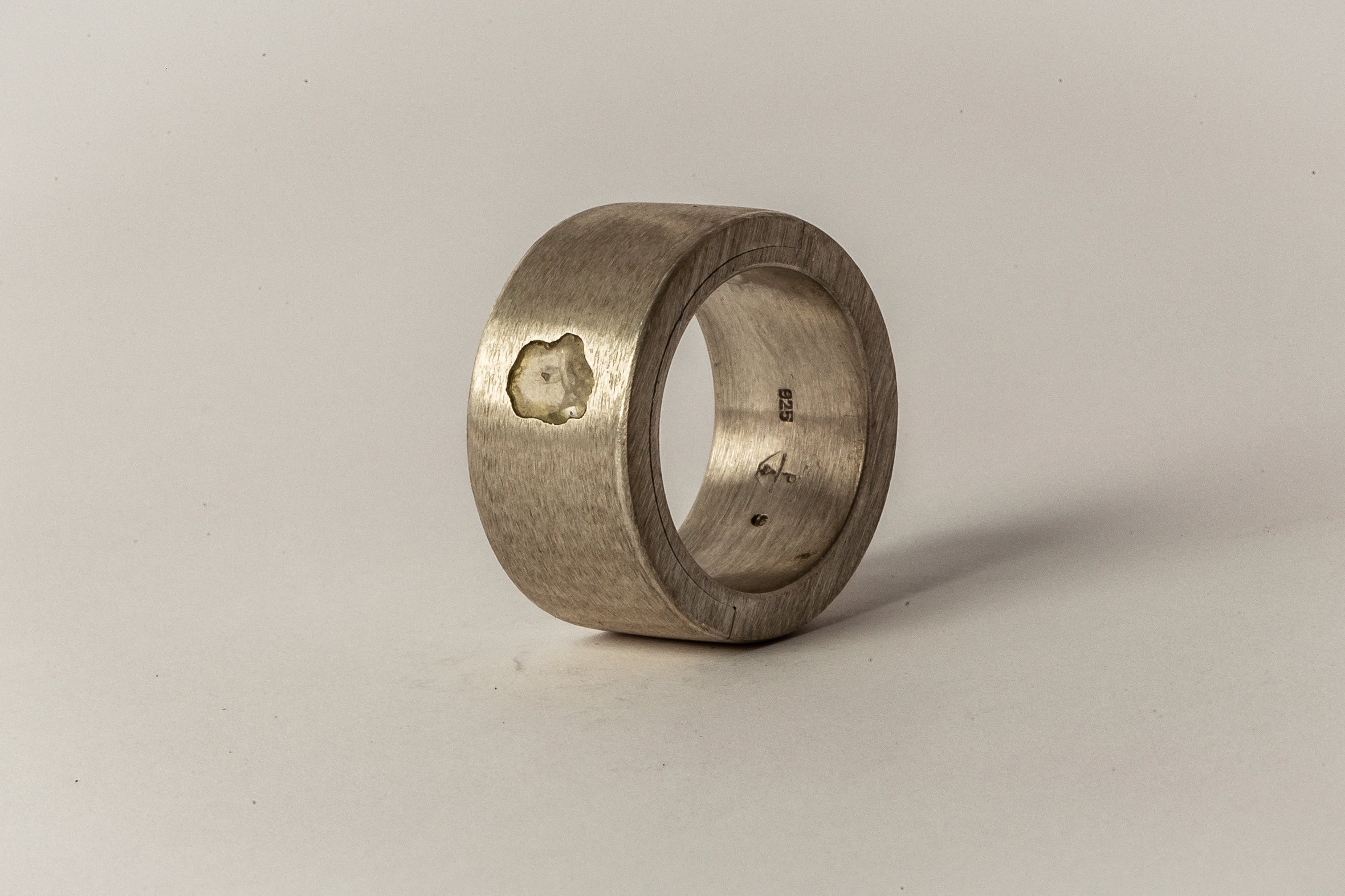 Sistema Ring (0.2 CT, Yellow Diamond Slab, 12mm, MA+YDIA)