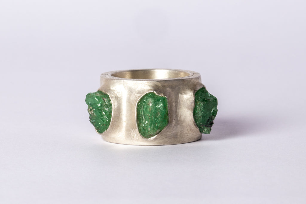 Sistema Ring (Terrestrial Surfaced, 3 Green Garnets)