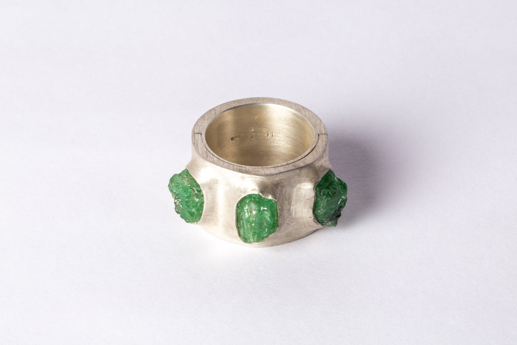 Sistema Ring (Terrestrial Surfaced, 3 Green Garnets)
