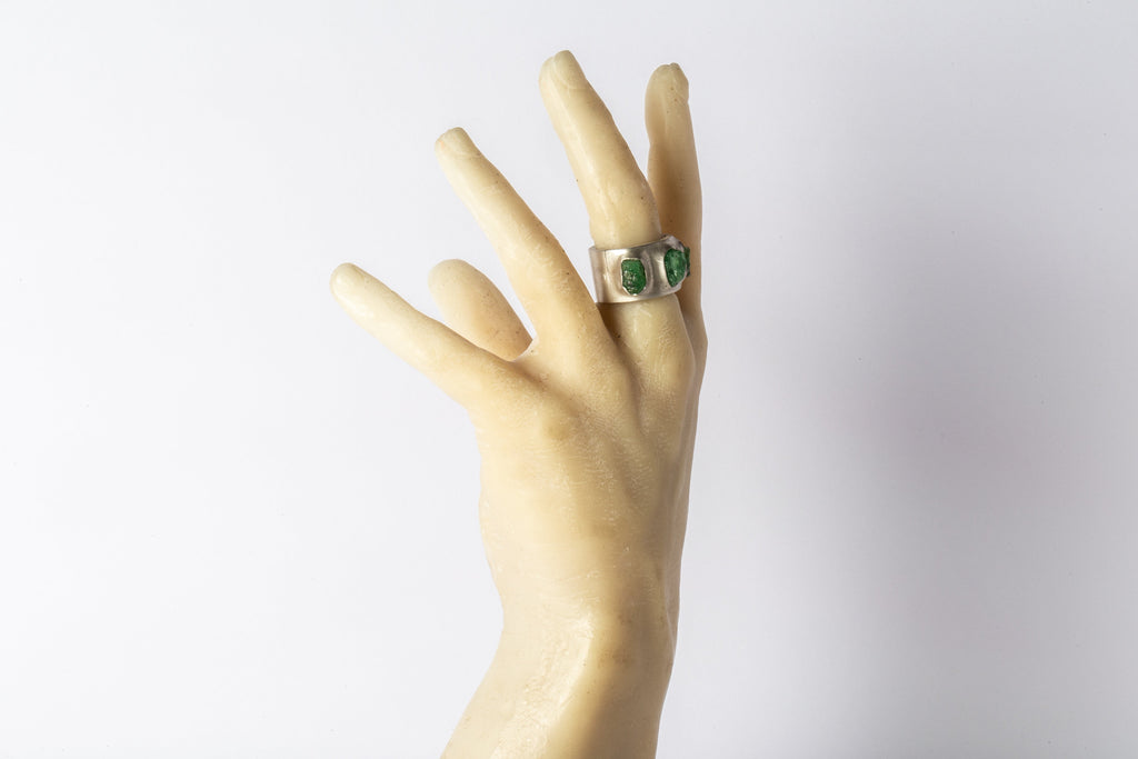 Sistema Ring (Terrestrial Surfaced, 3 Green Garnets)