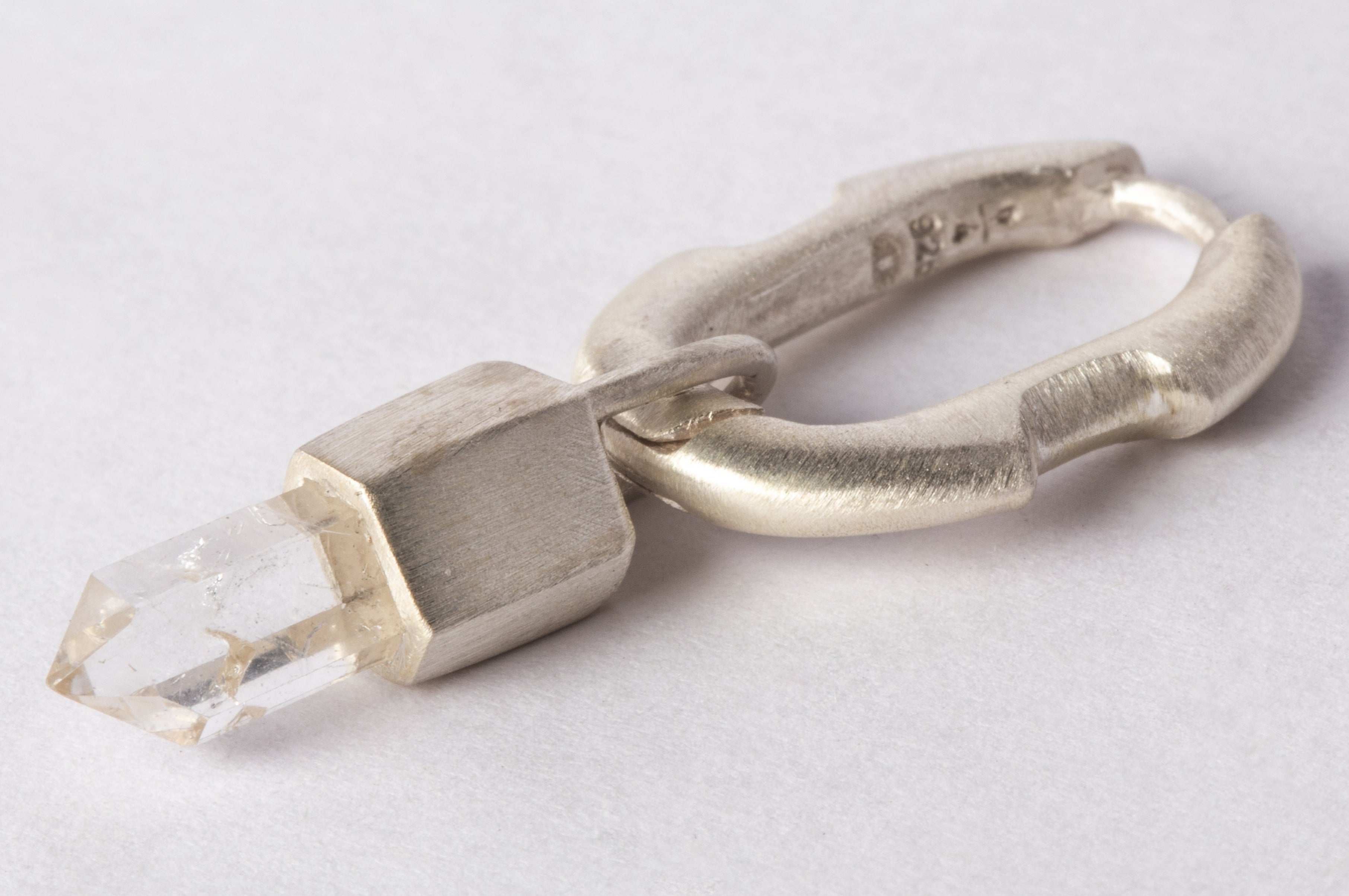 Deco Earring (Extra Small, Herkimer)