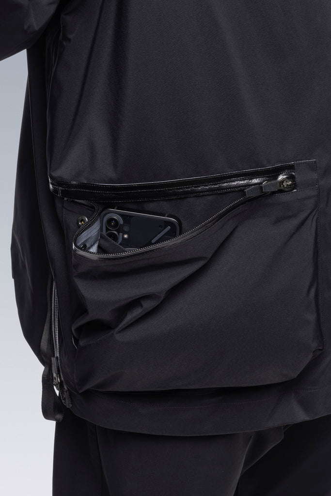 J115-GT 3L Gore-Tex Pro Interops Jacket - Black/Black