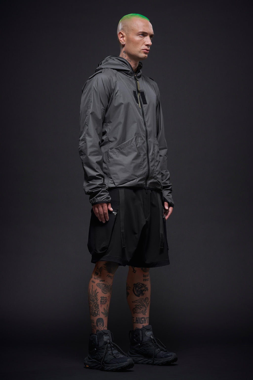 J118-WS Packable Windstopper® Active Shell™ Jacket -Grey