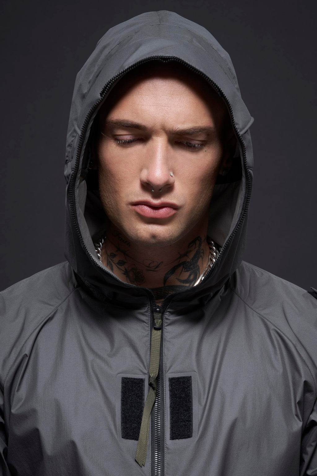 J118-WS Packable Windstopper® Active Shell™ Jacket -Grey