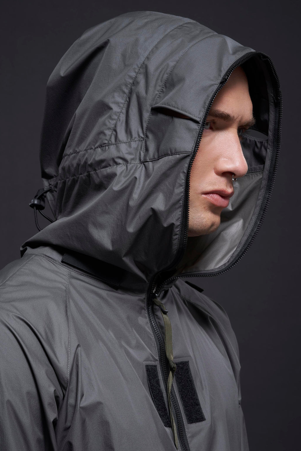 J118-WS Packable Windstopper® Active Shell™ Jacket -Grey