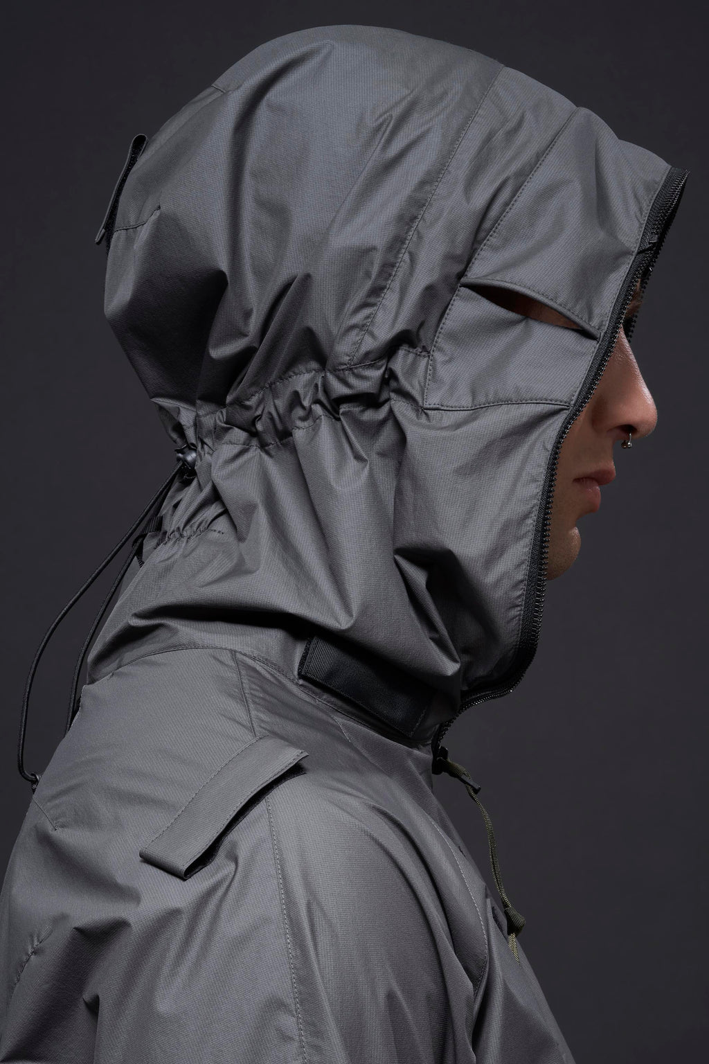 J118-WS Packable Windstopper® Active Shell™ Jacket -Grey