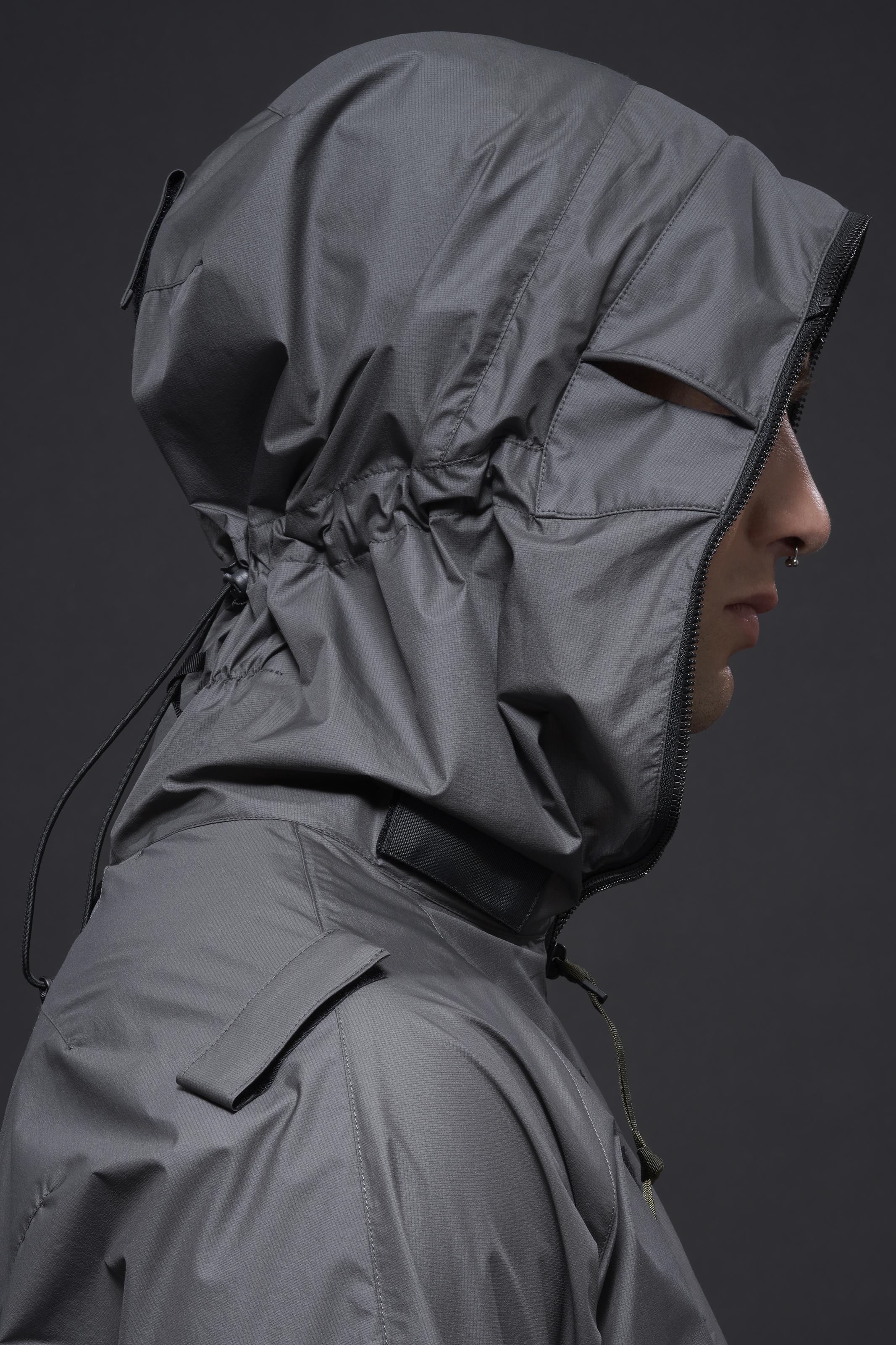 J118-WS Packable Windstopper® Active Shell™ Jacket -Grey
