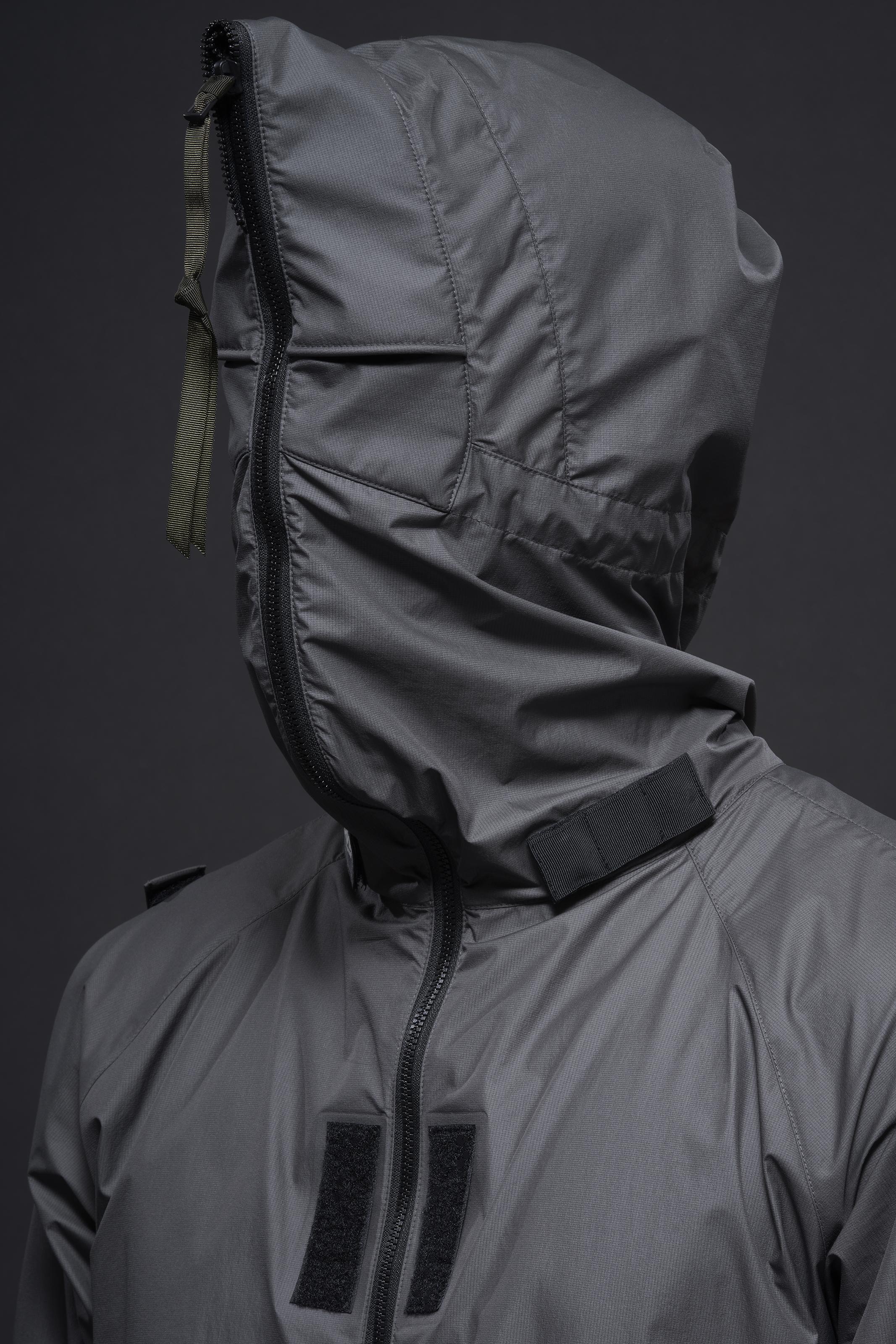 J118-WS Packable Windstopper® Active Shell™ Jacket -Grey