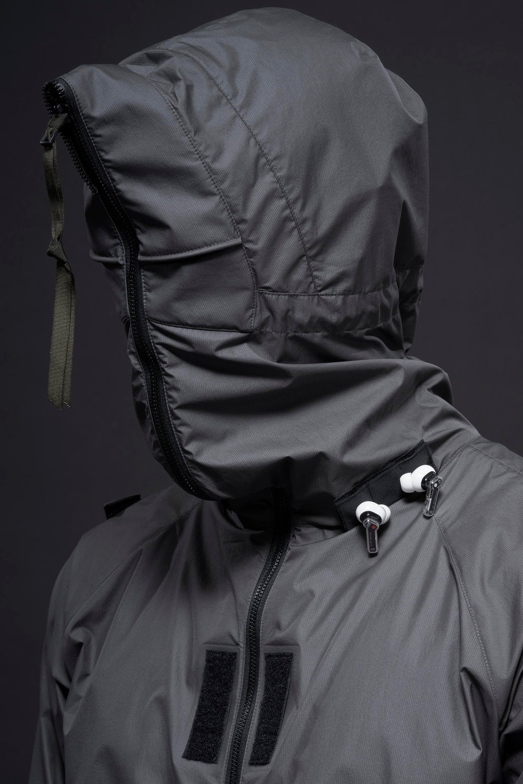 J118-WS Packable Windstopper® Active Shell™ Jacket -Grey