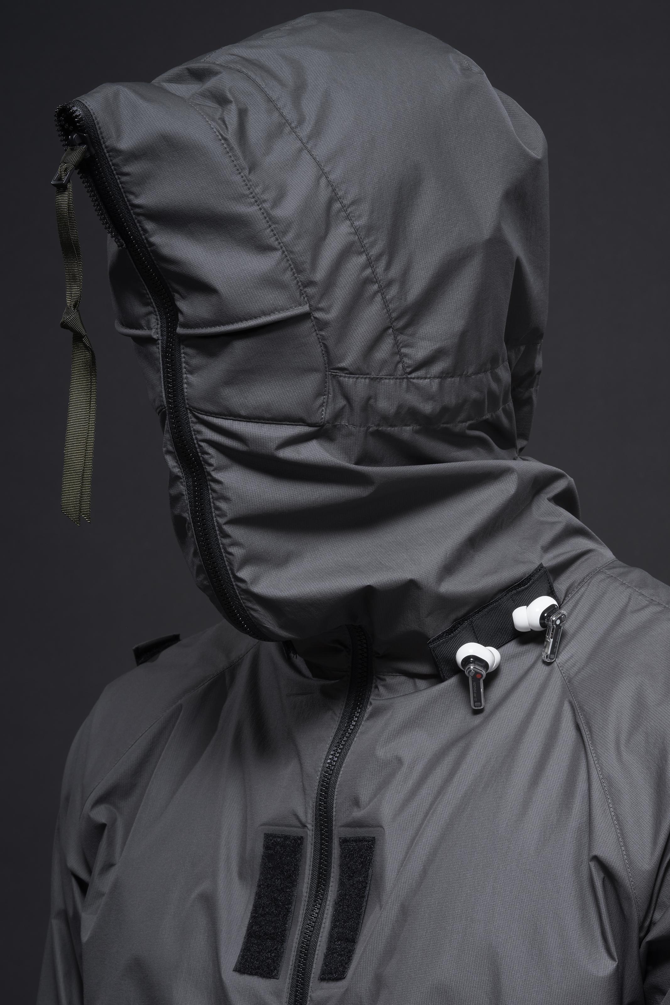 J118-WS Packable Windstopper® Active Shell™ Jacket -Grey