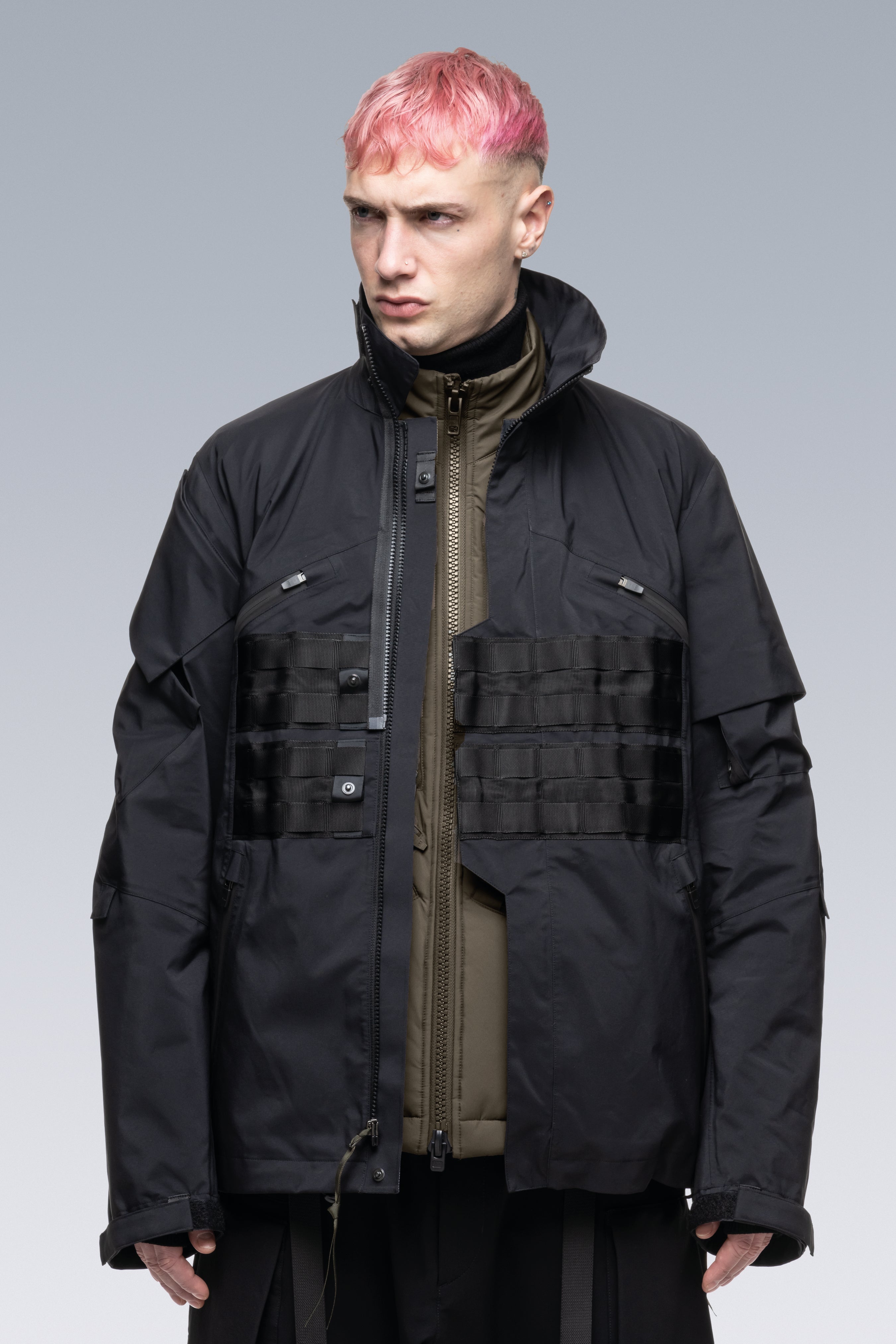 ACRONYM - J1WTS-GT 3L Gore-Tex Pro Interops Jacket - RAF Green