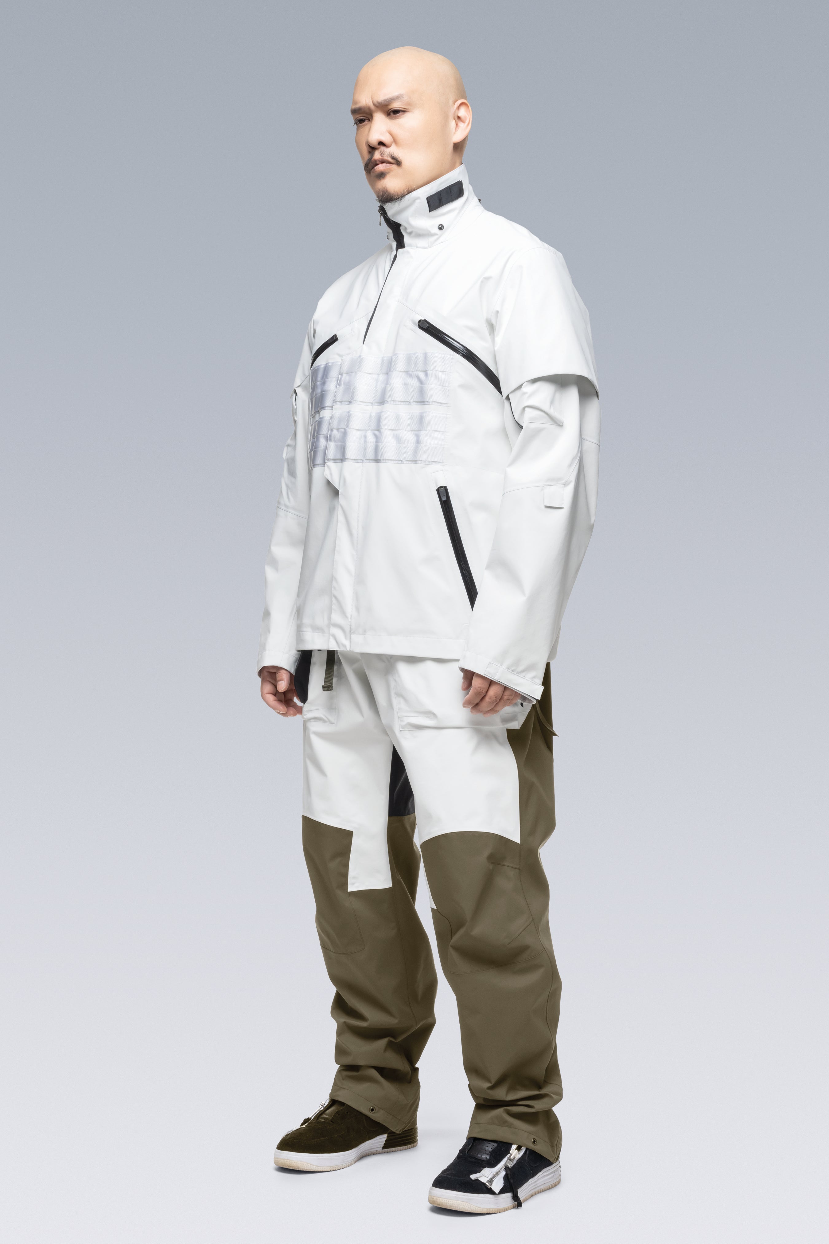 J1WTS-GT 3L Gore-Tex Pro Interops Jacket - White