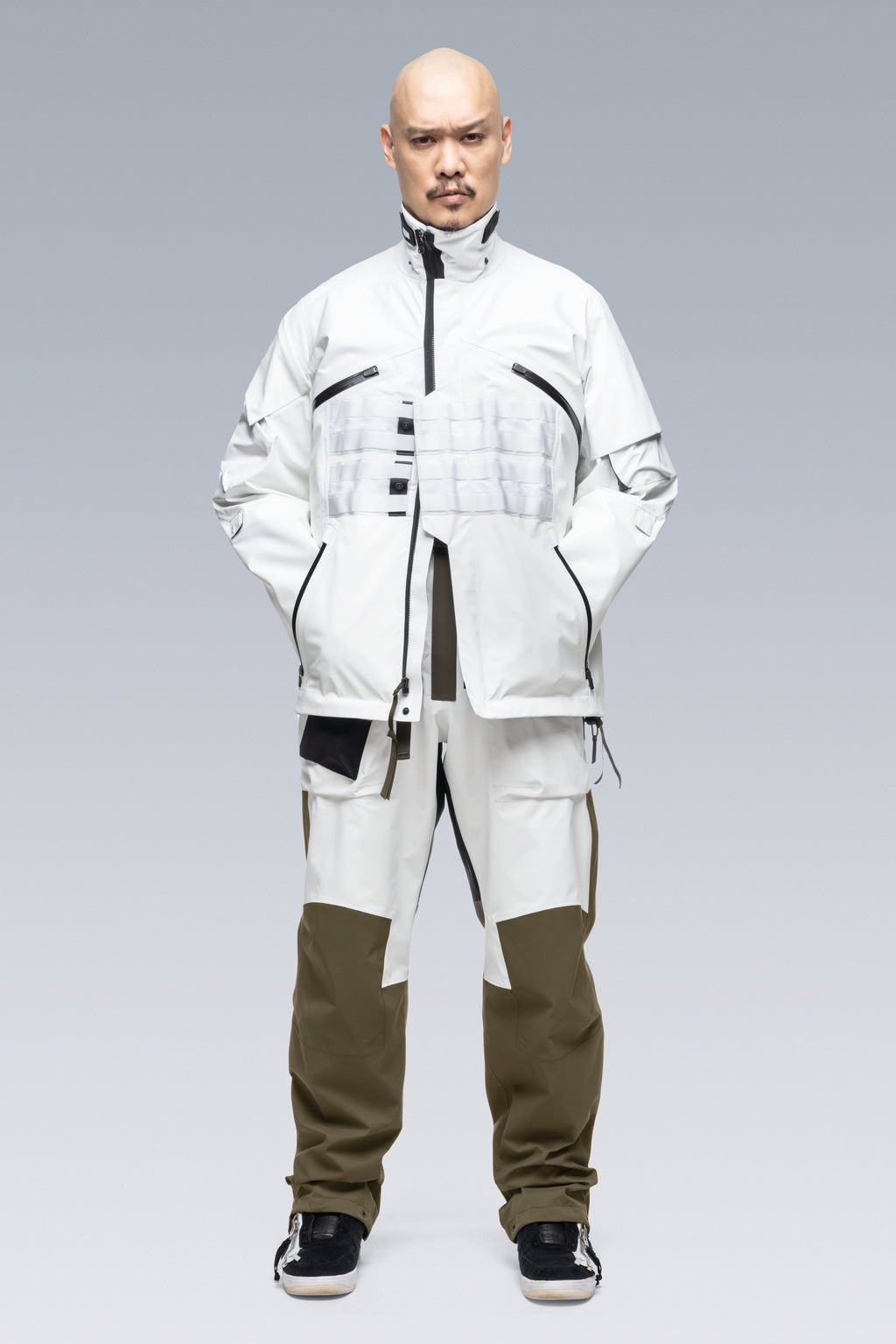J1WTS-GT 3L Gore-Tex Pro Interops Jacket - White