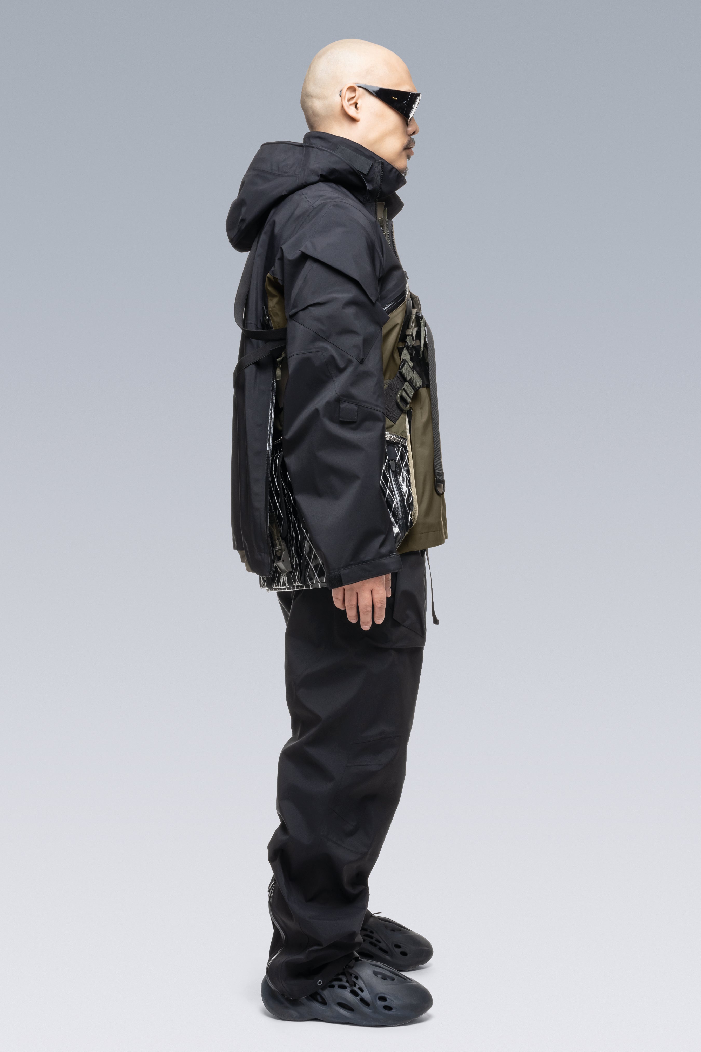 ACRONYM - J1WTS-GT 3L Gore-Tex Pro Interops Jacket - RAF Green
