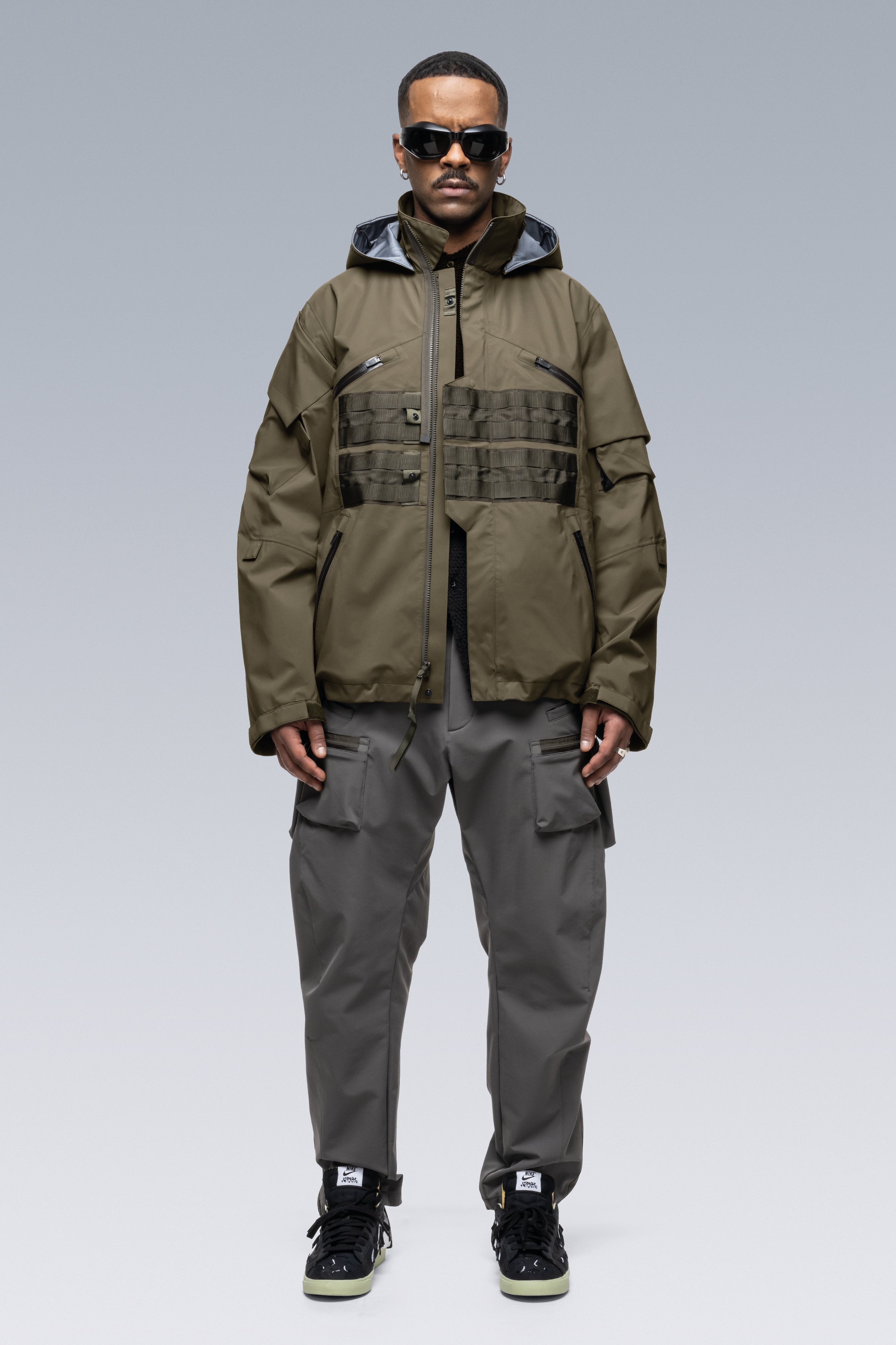 J1WTS-GT 3L Gore-Tex Pro Interops Jacket - RAF Green