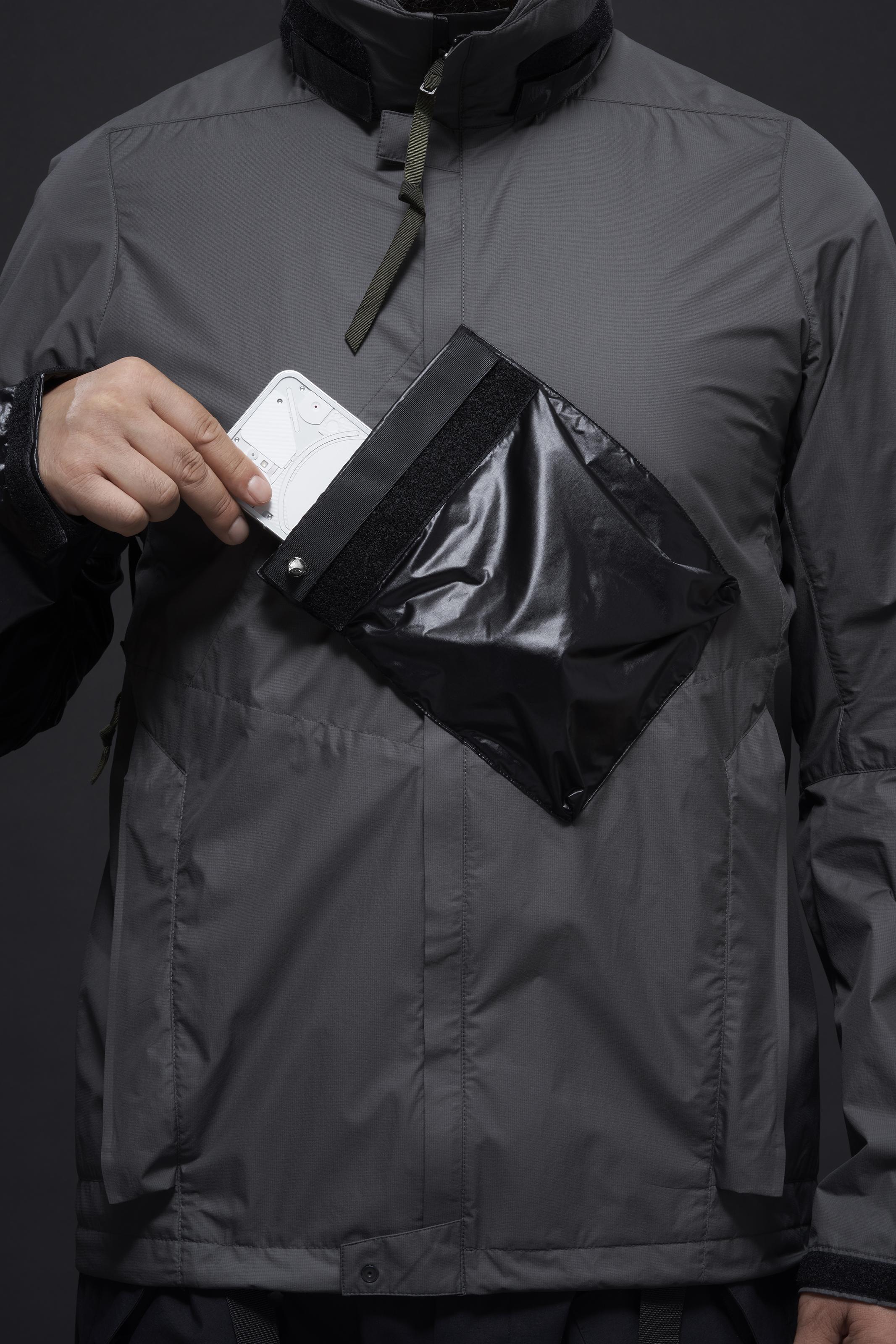 J36-WS Windstopper® Interops Jacket - Grey