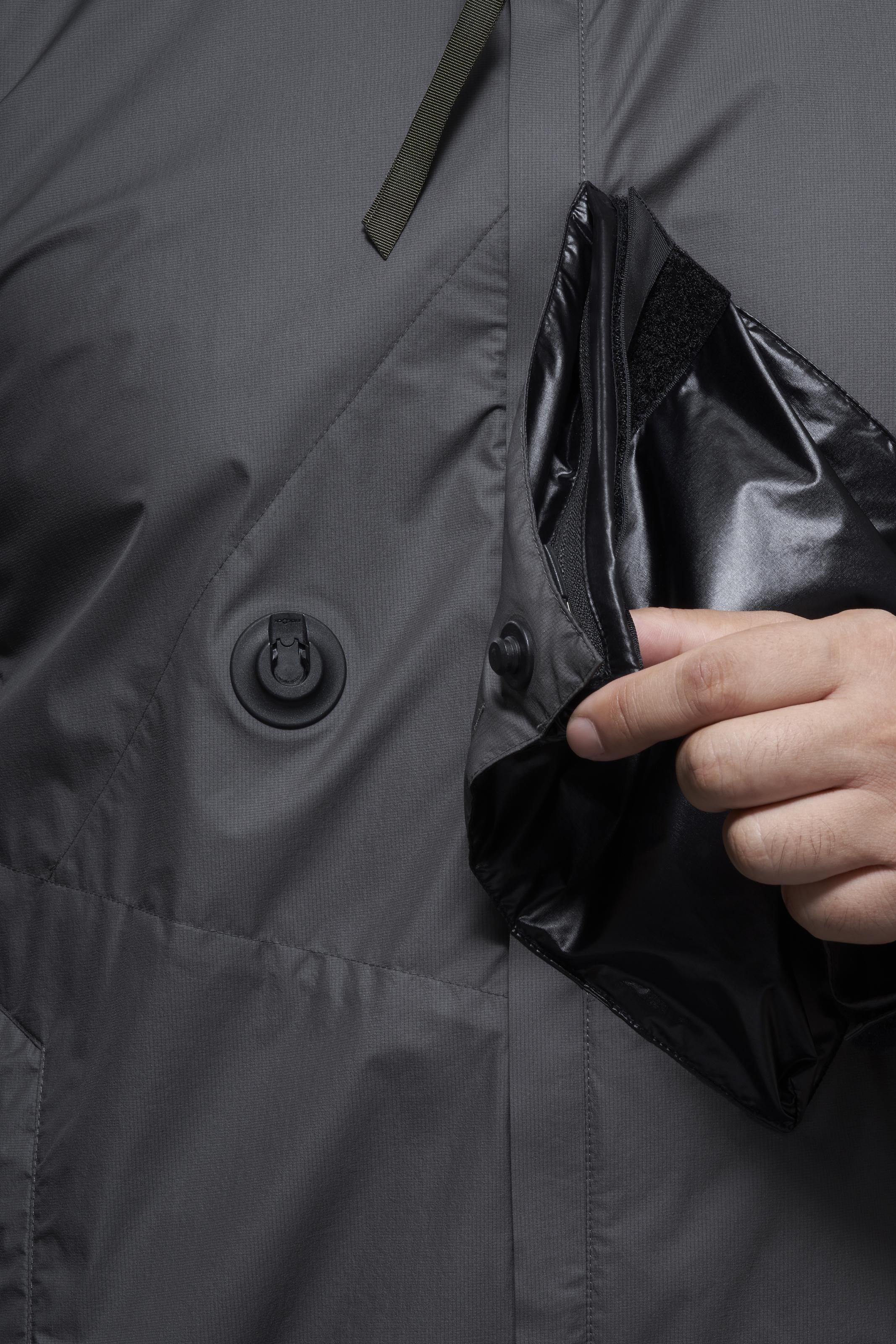 J36-WS Windstopper® Interops Jacket - Grey