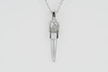 Talisman Necklace (Brace-Held, Lemurian Quartz, PA+LEM)