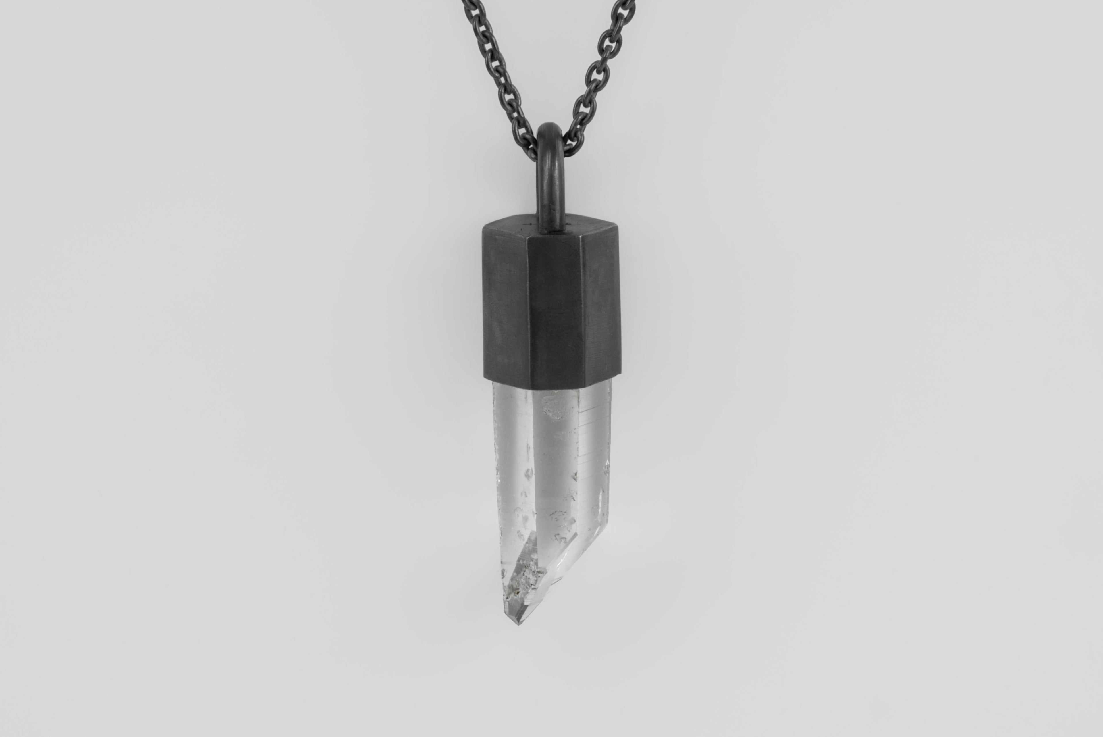 Talisman Necklace (Lemurian Quartz, K-383-KA+LEM)