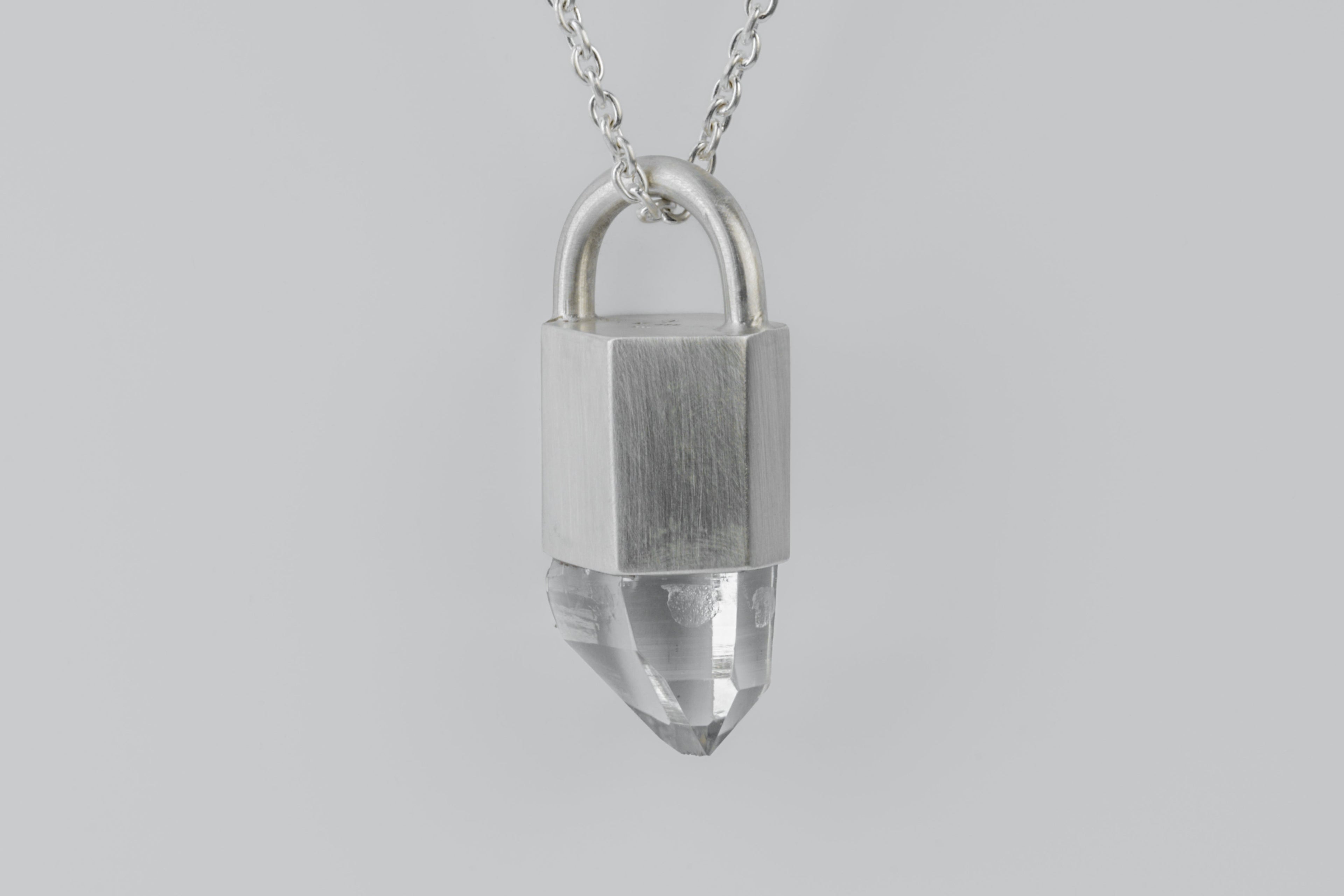 Talisman Necklace (Lemurian Quartz, K-411-MA+LEM)