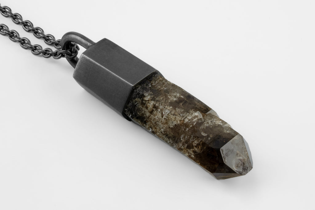 Talisman Necklace (Smoky Quartz, KA+SQ)
