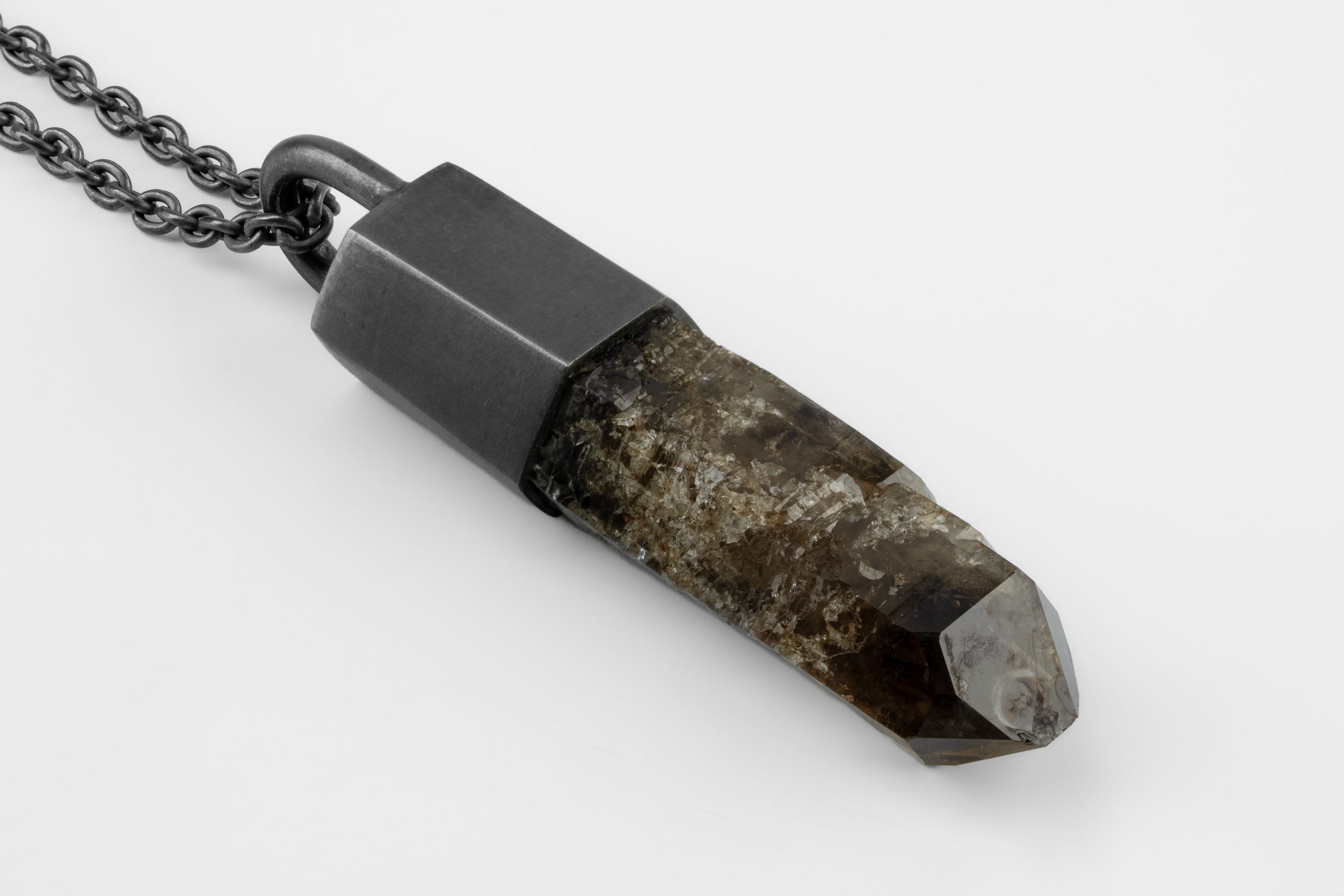 Talisman Necklace (Smoky Quartz, KA+SQ)
