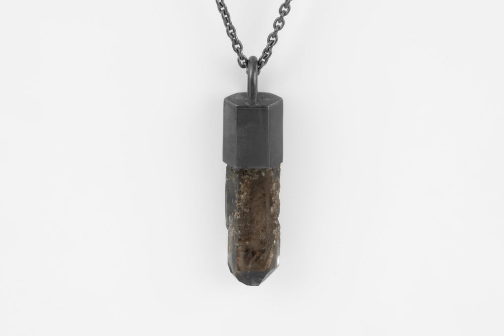 Talisman Necklace (Smoky Quartz, KA+SQ)