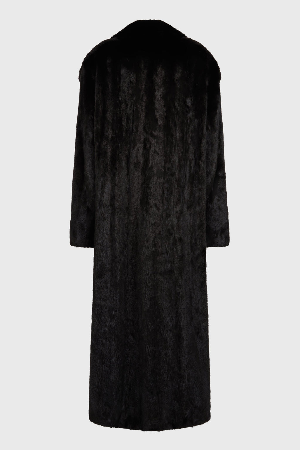 COMMANDER COAT BLACK MINK