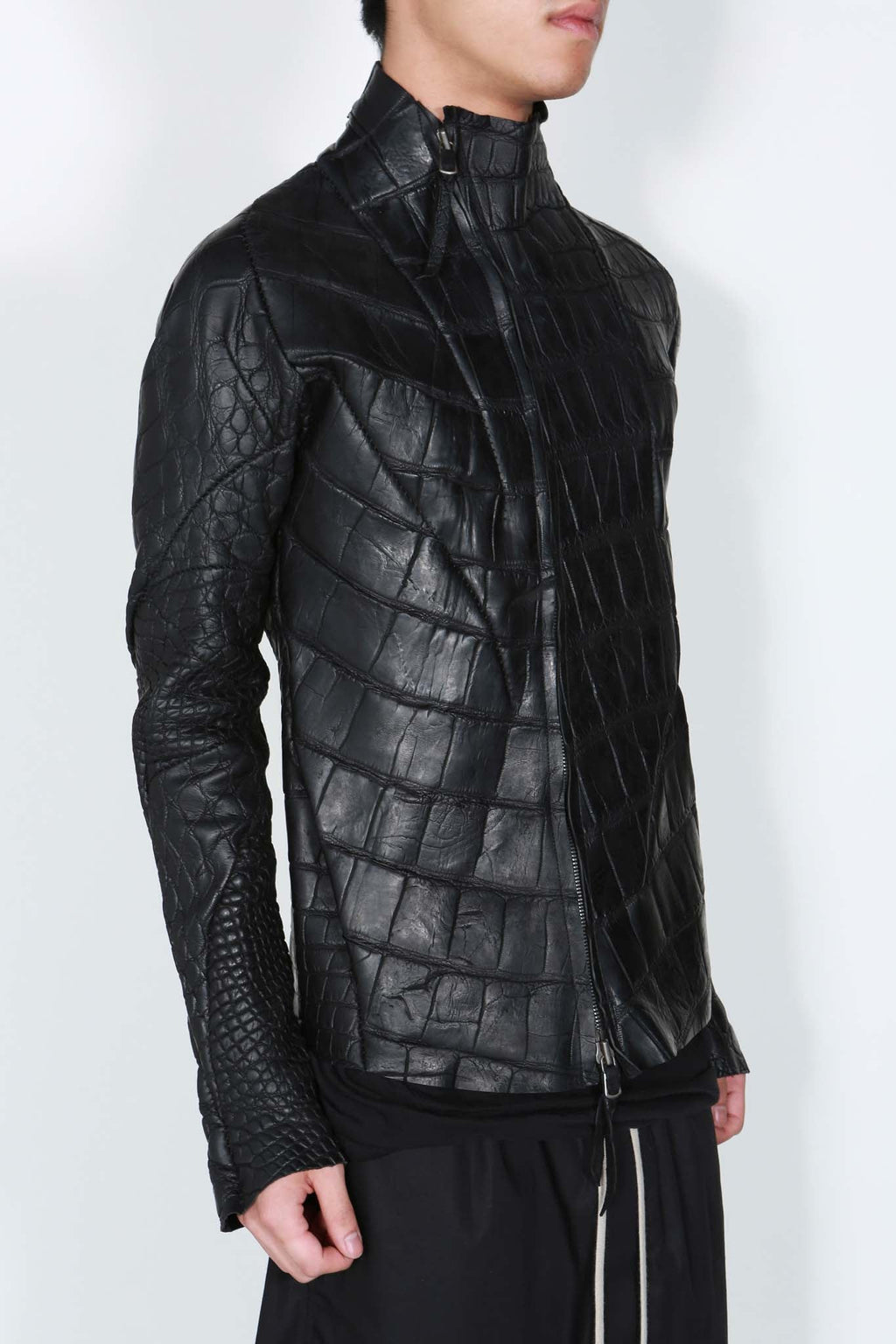 Genuine Alligator Leather Jacket