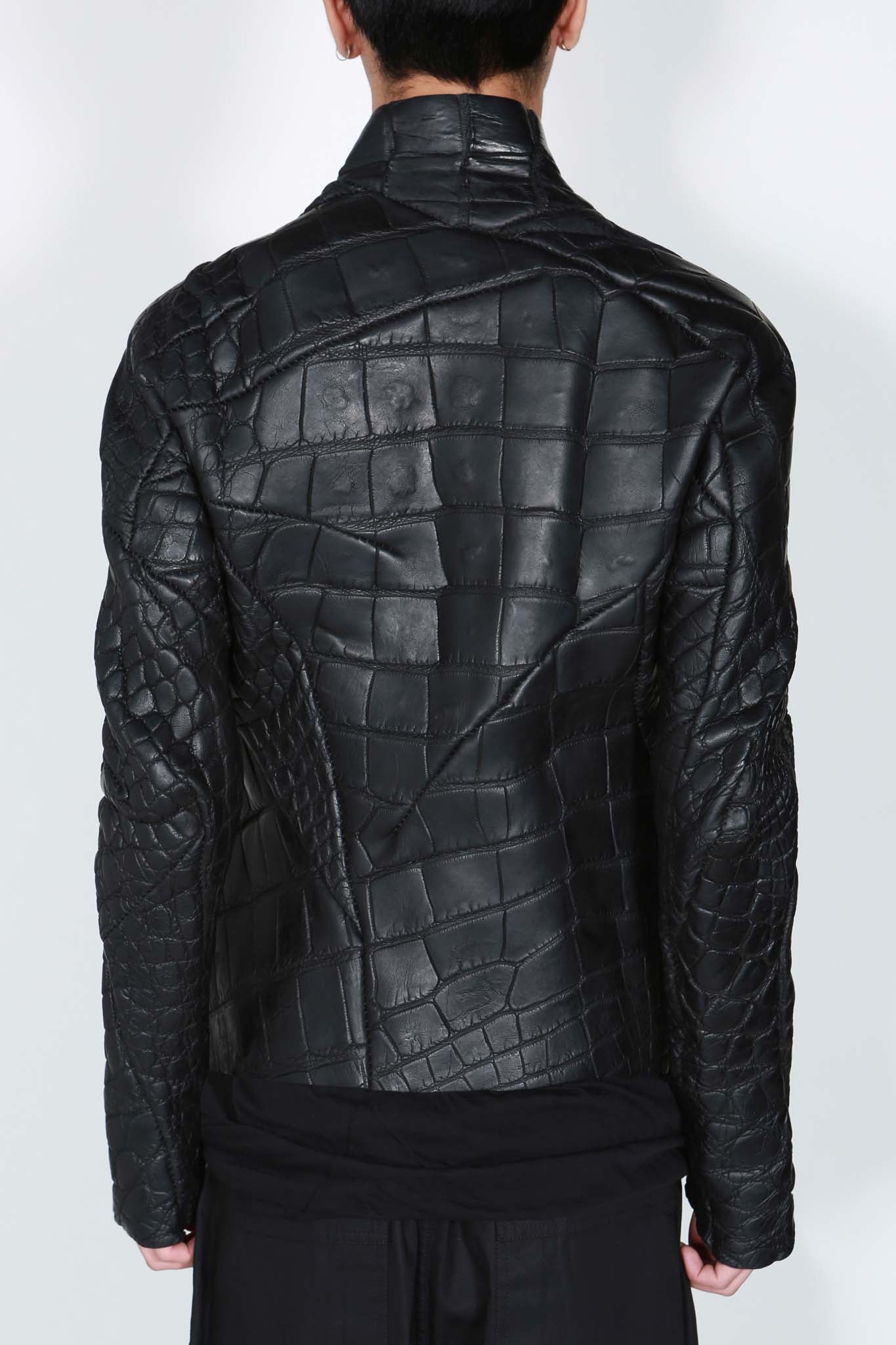 Genuine Alligator Leather Jacket