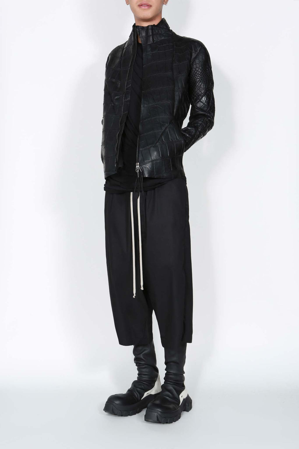 Genuine Alligator Leather Jacket