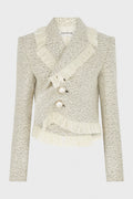 VENUS CROPPED JACKET W/ FRINGE