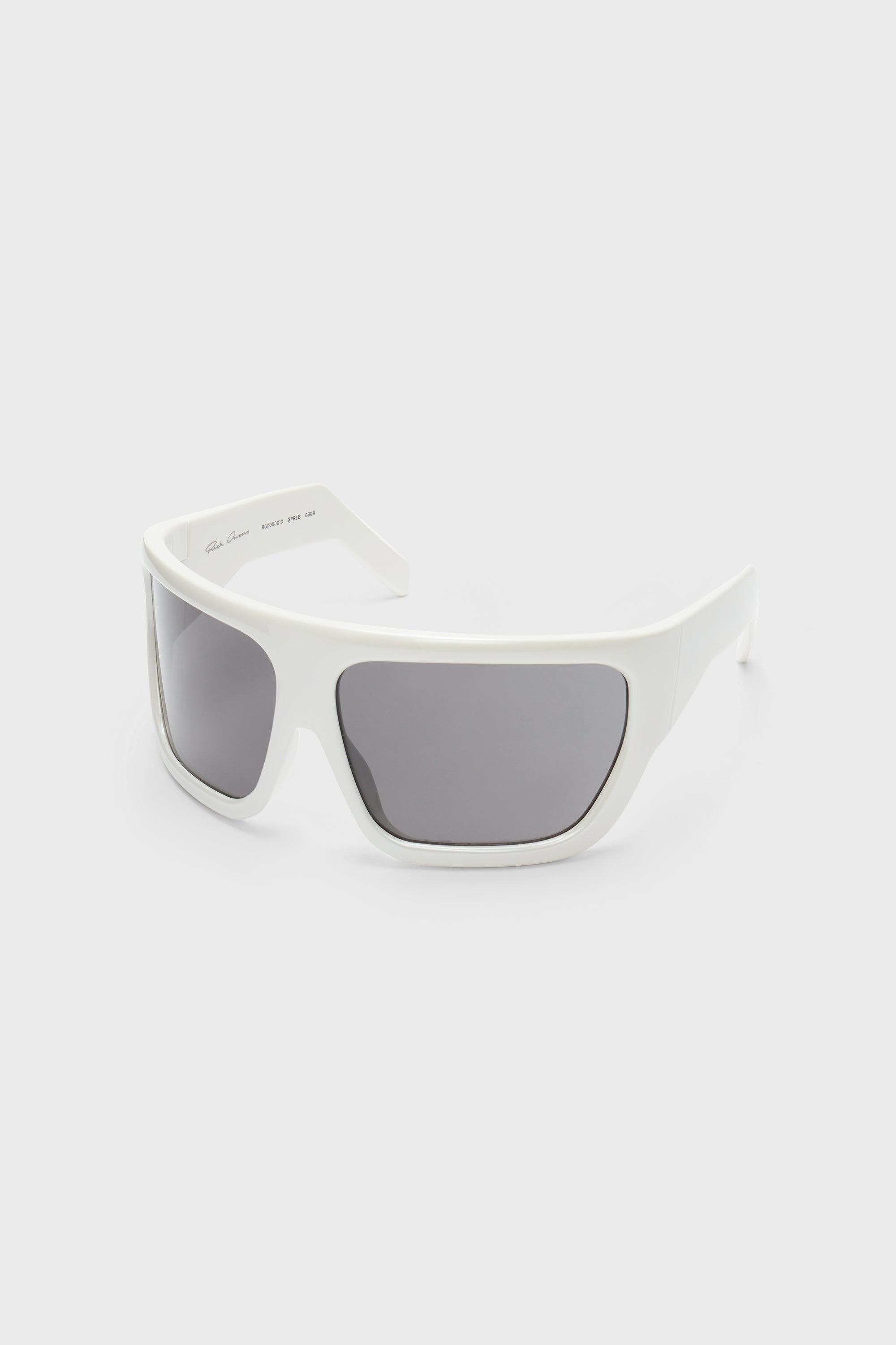RICK OWENS - SUNGLASSES DAVIS PEARL TEMPLE/BLACK LENS – LABSTORE WORLD