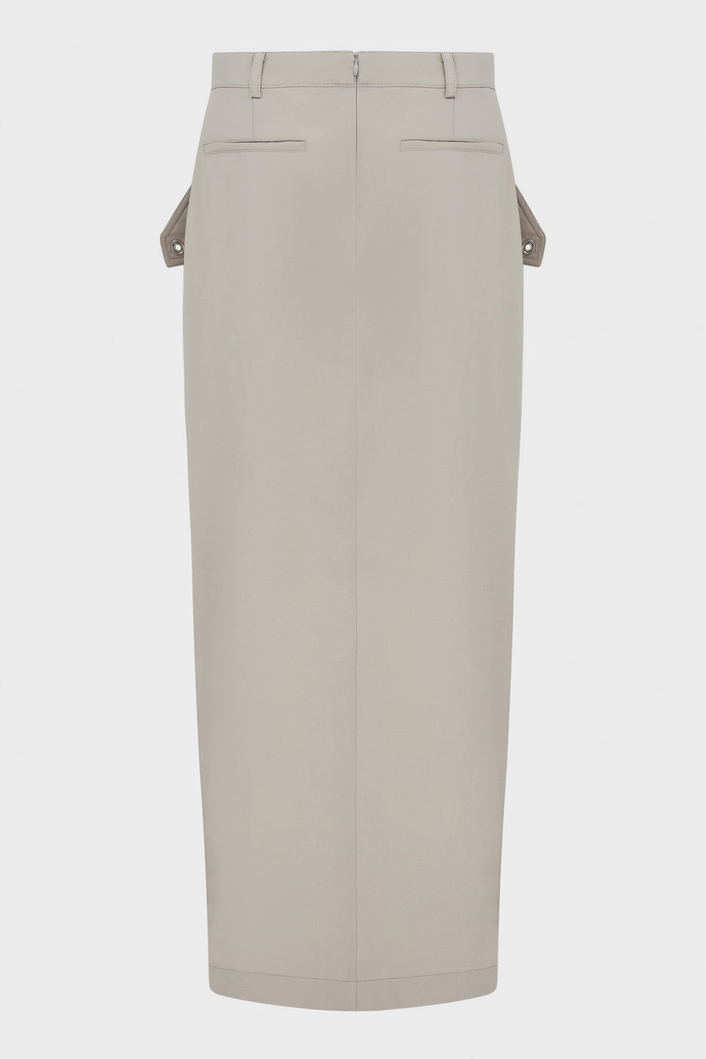 ZIP ACCESS MIDI SKIRT