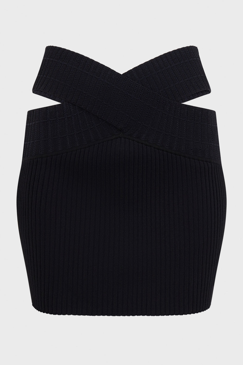 SNAKESKIN MINI SKIRT