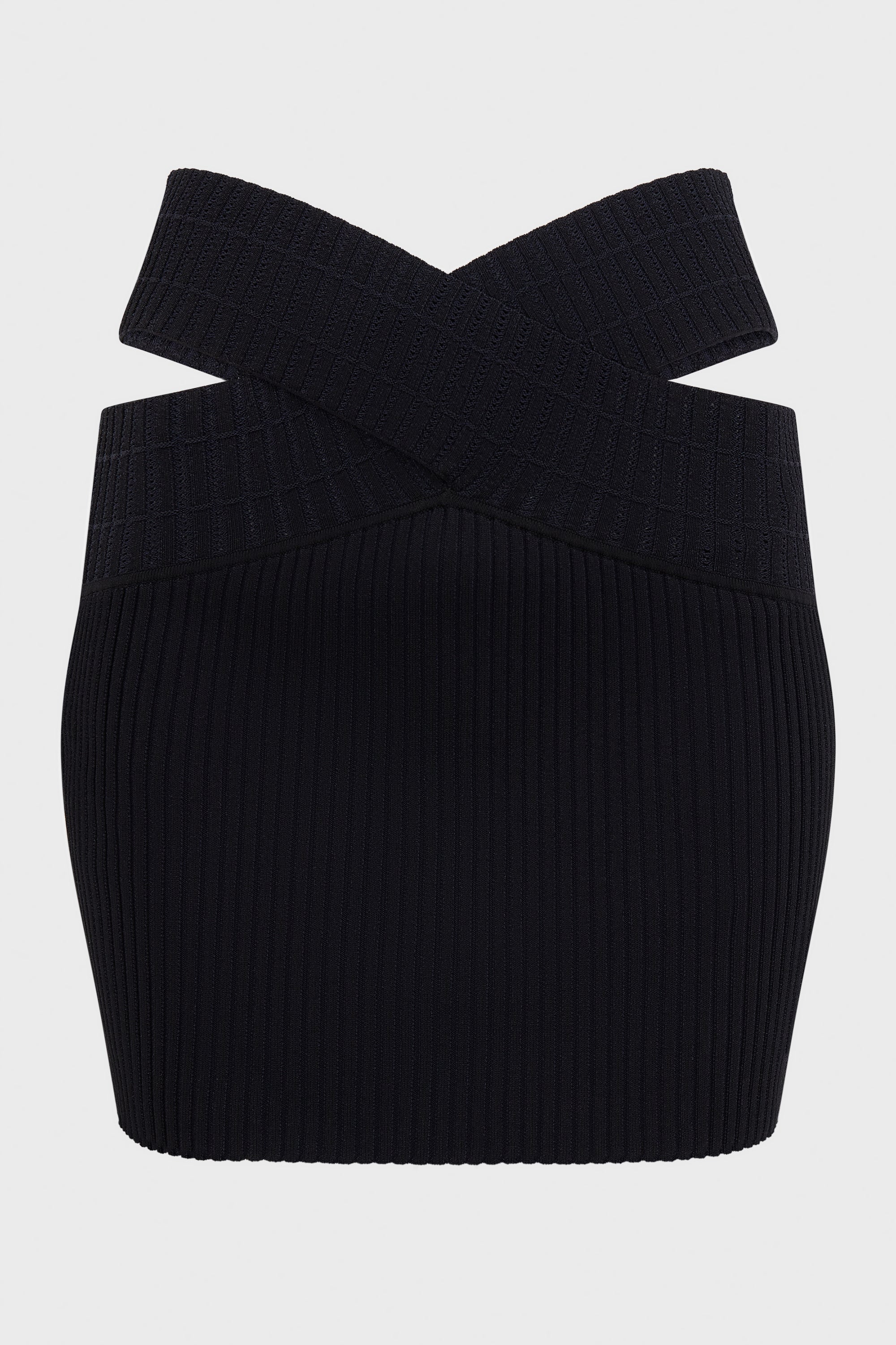 SNAKESKIN MINI SKIRT